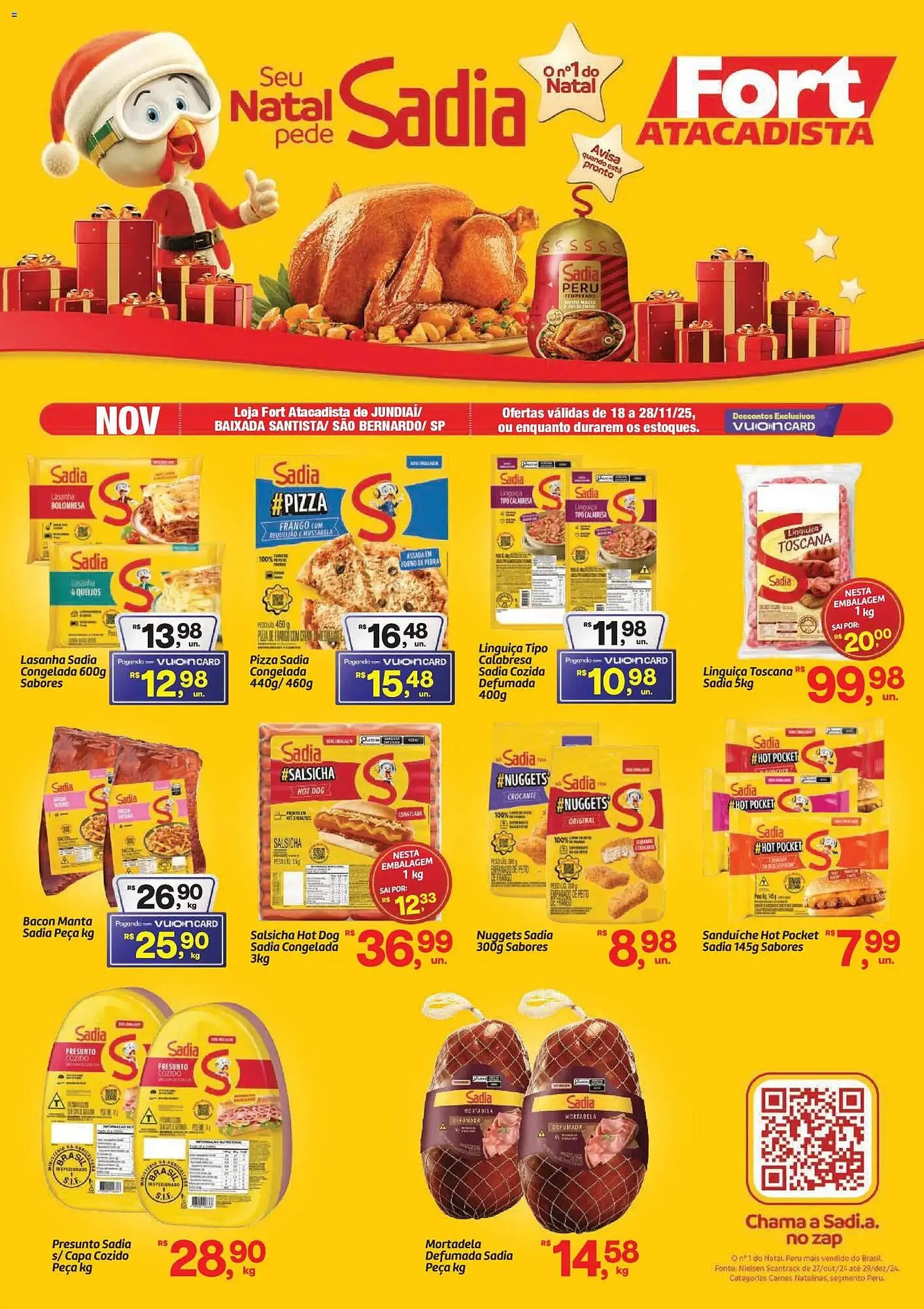 Encarte de Tabloide Fort Atacadista 18 de novembro até 28 de novembro 2025 - Pagina 1