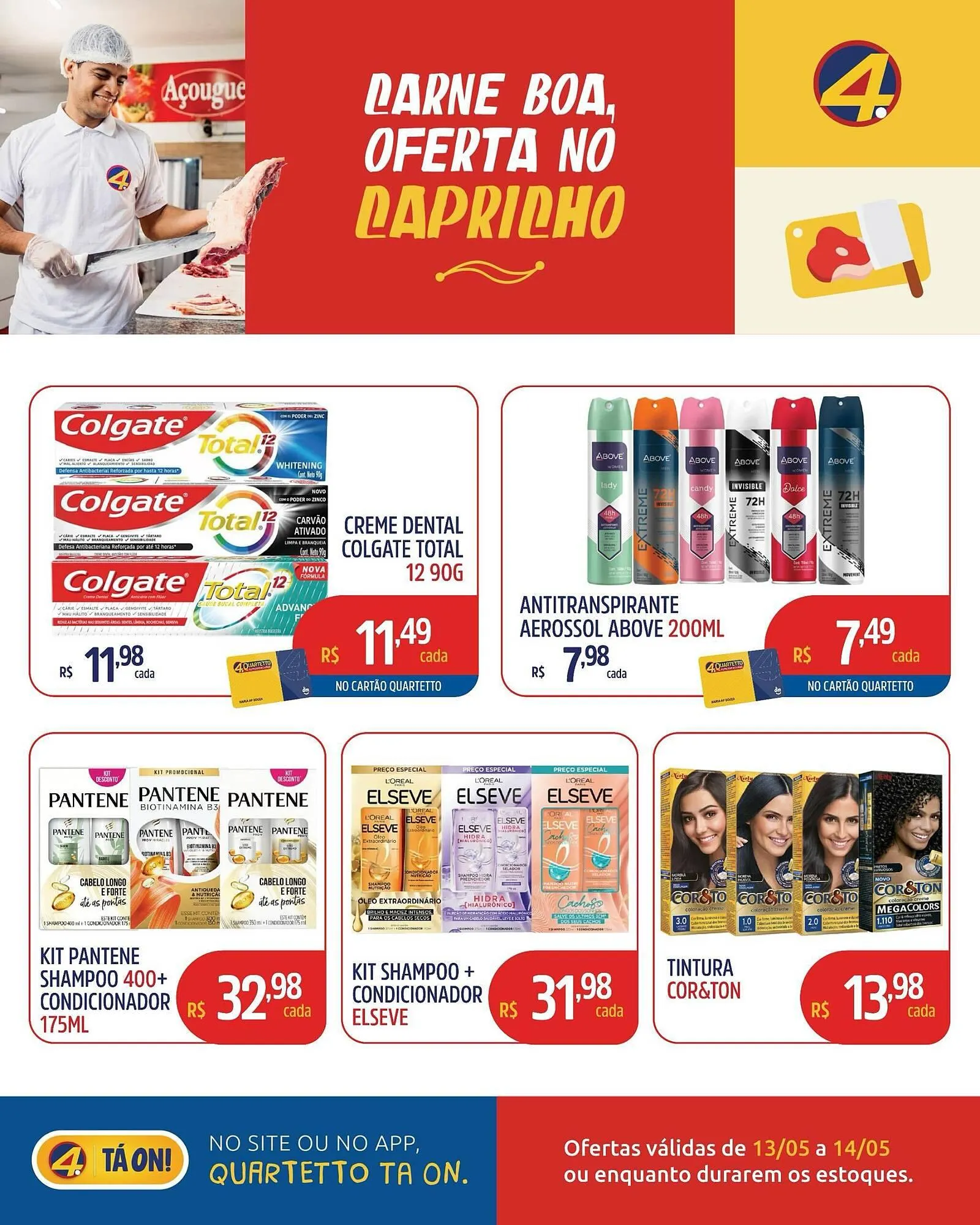 Encarte de Catálogo Quartetto Supermercados 13 de maio até 14 de maio 2026 - Pagina 8