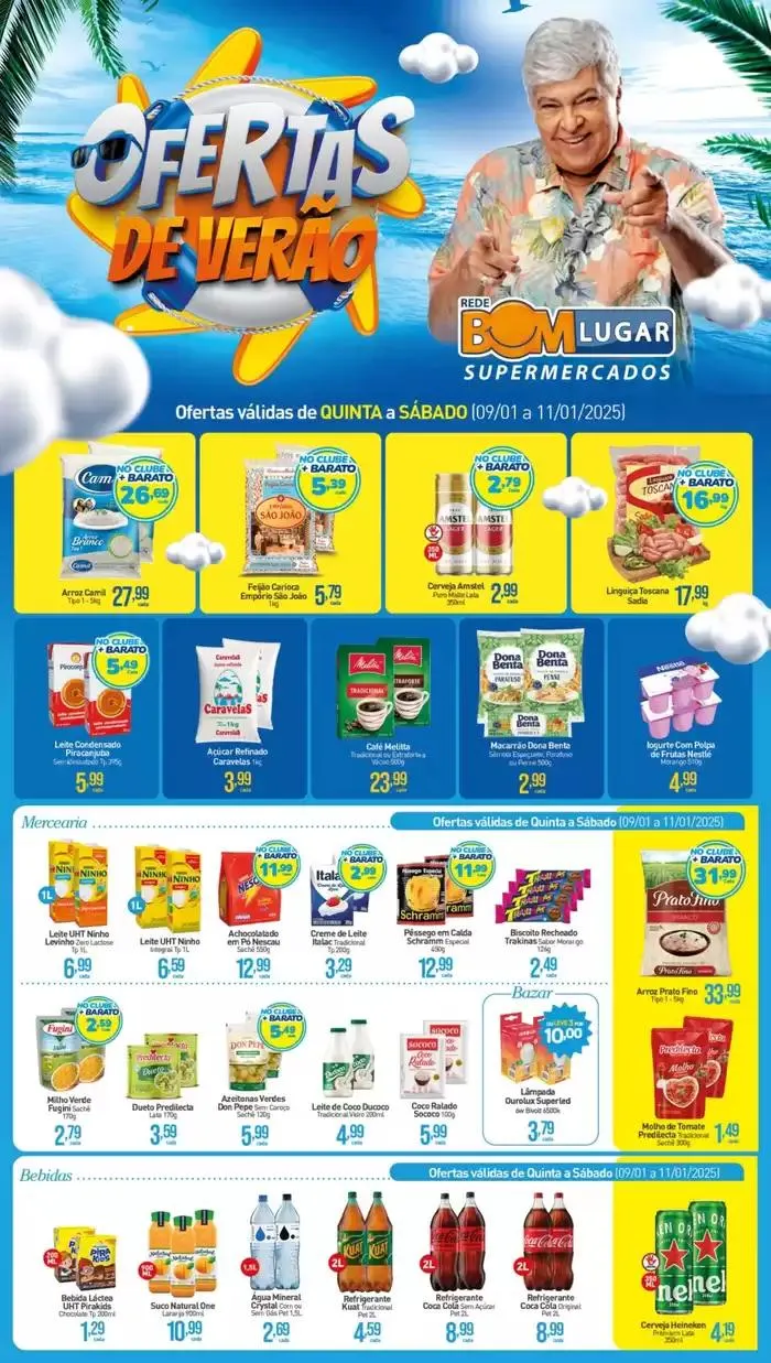 Encarte de Encarte Rede Bom Lugar 10 de janeiro até 11 de janeiro 2025 - Pagina 1