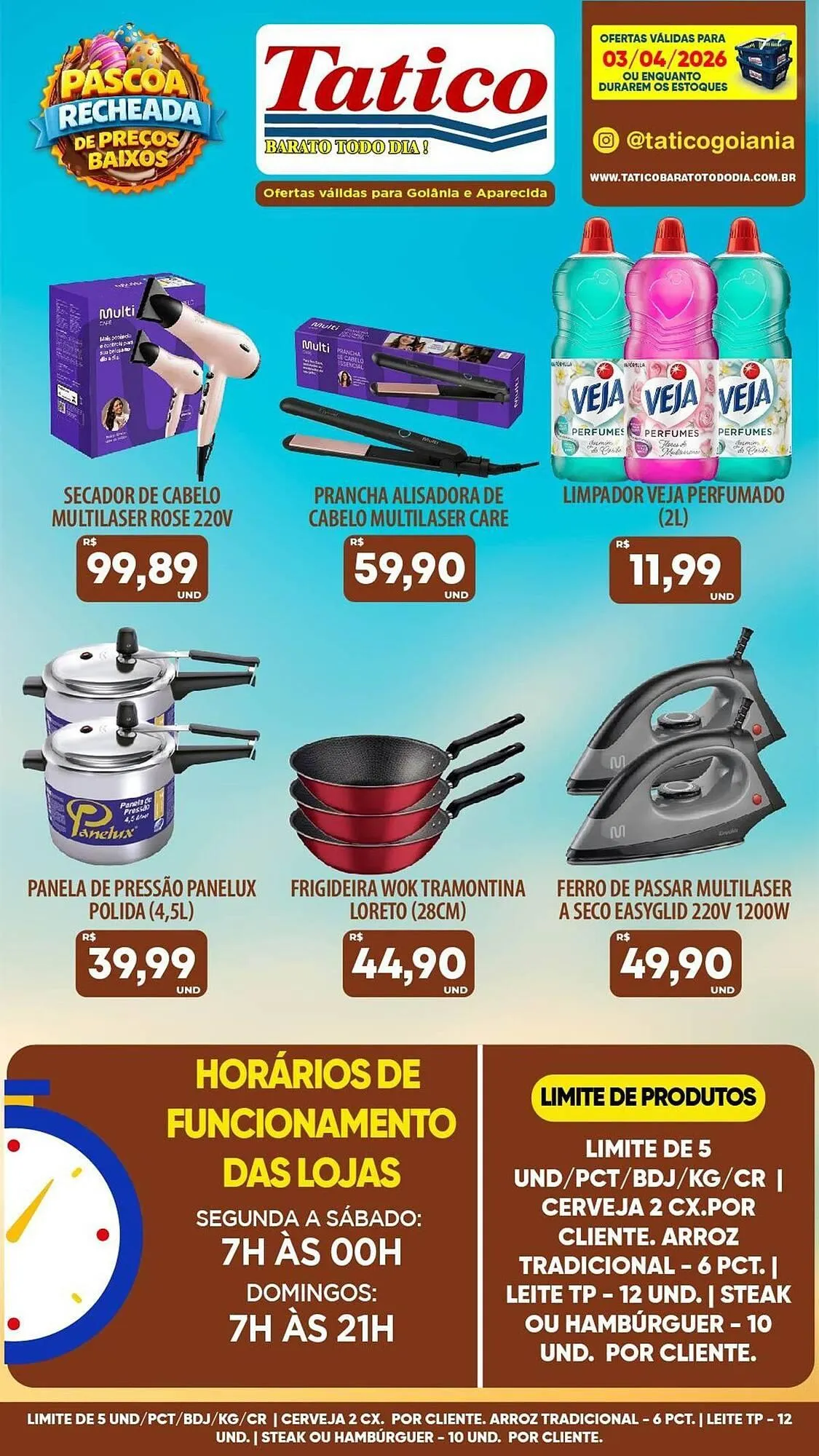 Encarte de Tabloide Tatico 3 de abril até 3 de abril 2026 - Pagina 31