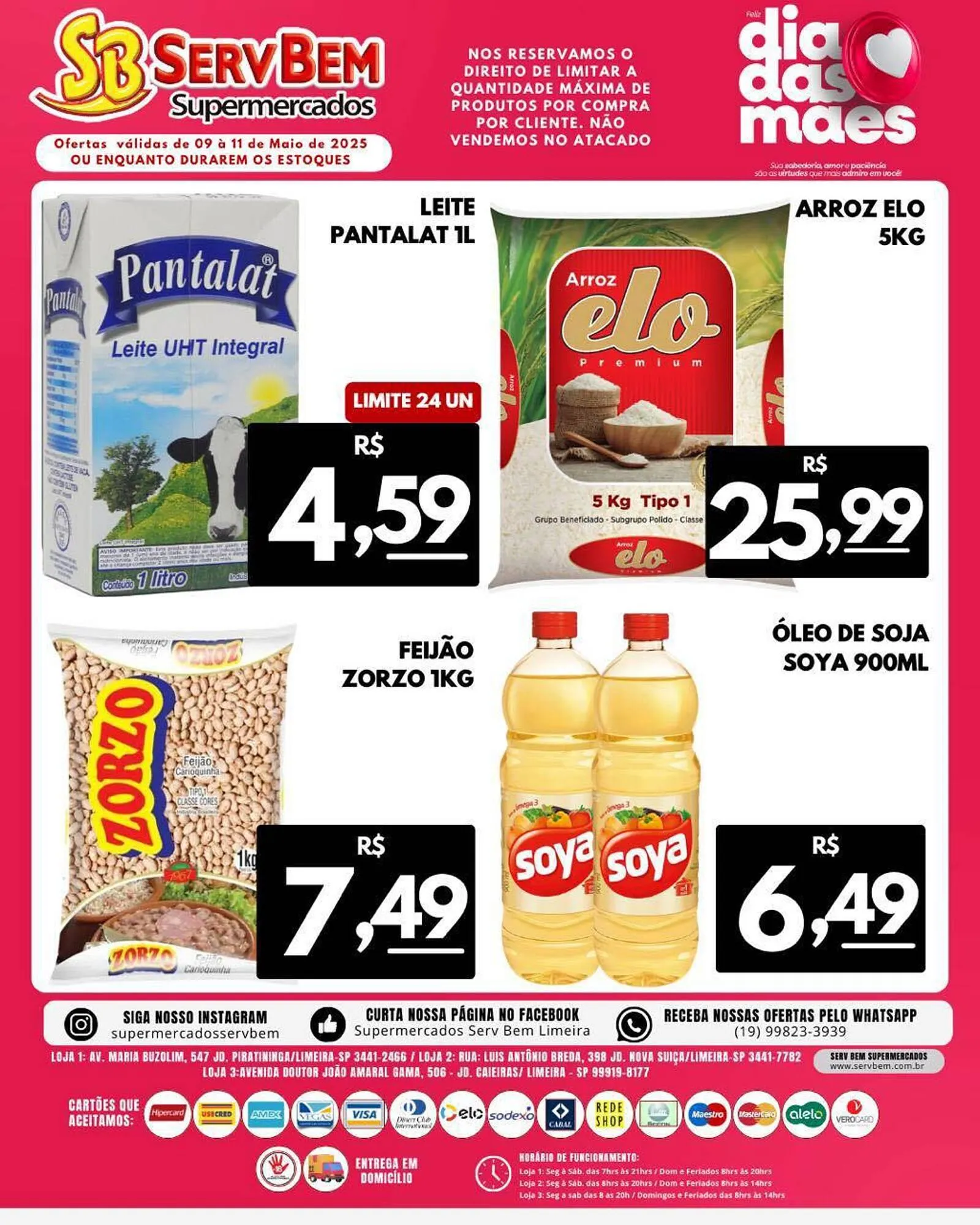 Encarte de Catálogo ServBem 9 de maio até 11 de maio 2025 - Pagina 1