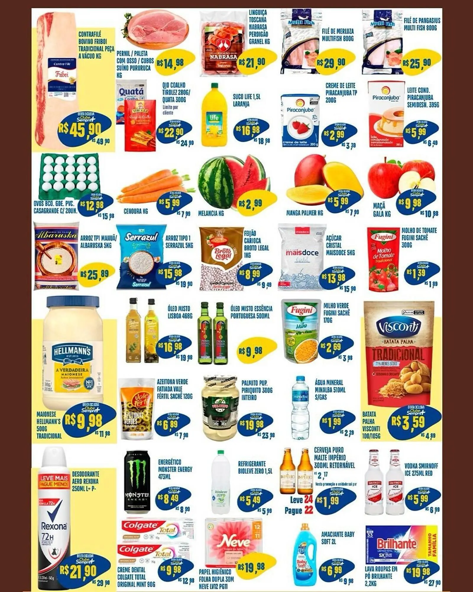 Encarte de Catálogo Sempre Vale Supermercados 3 de abril até 6 de abril 2026 - Pagina 8