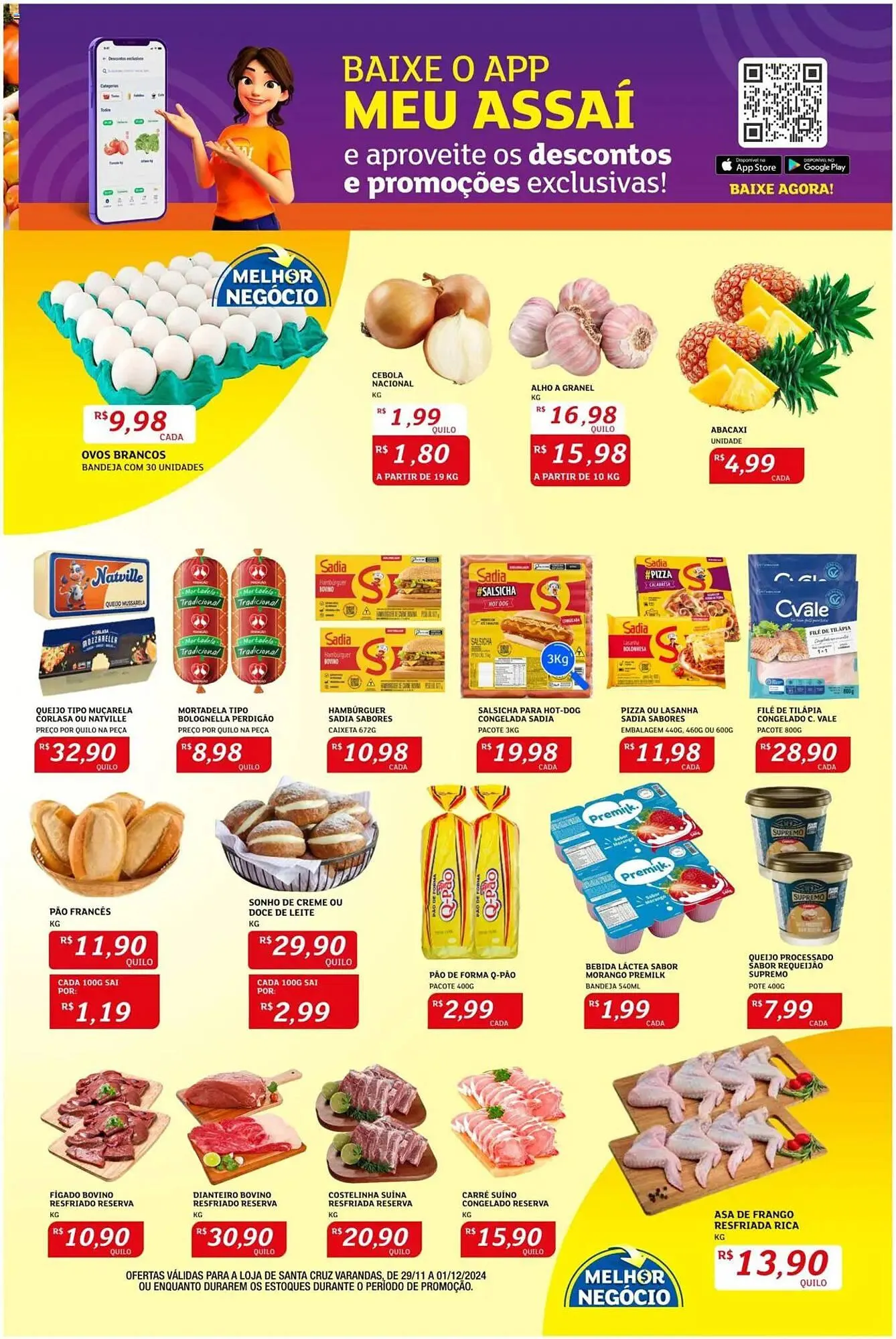 Encarte de Catálogo Assaí Atacadista 29 de novembro até 1 de dezembro 2024 - Pagina 3