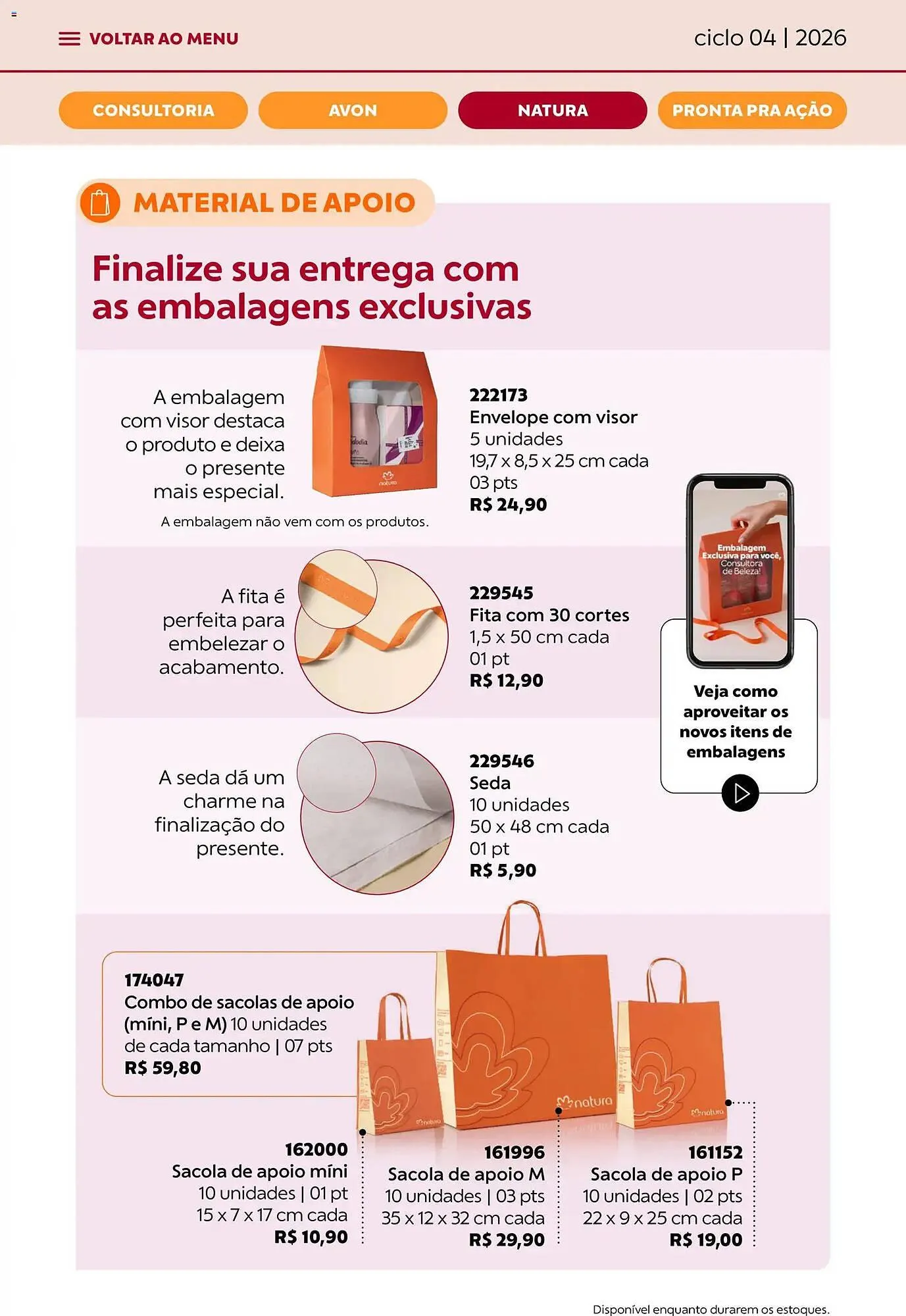 Encarte de Catálogo Avon 18 de fevereiro até 17 de março 2026 - Pagina 44