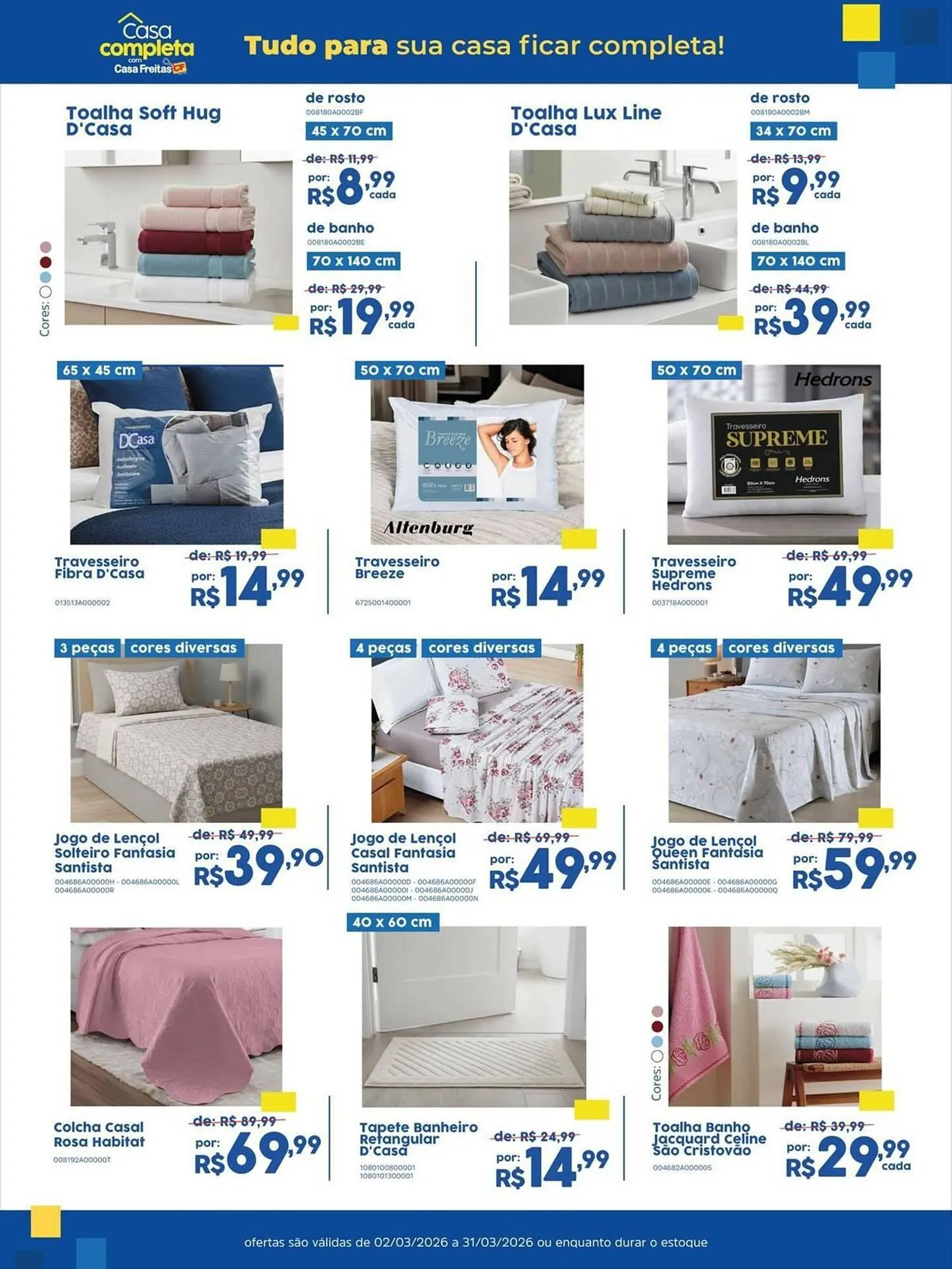 Encarte de Catálogo Casa Freitas 3 de março até 31 de março 2026 - Pagina 3
