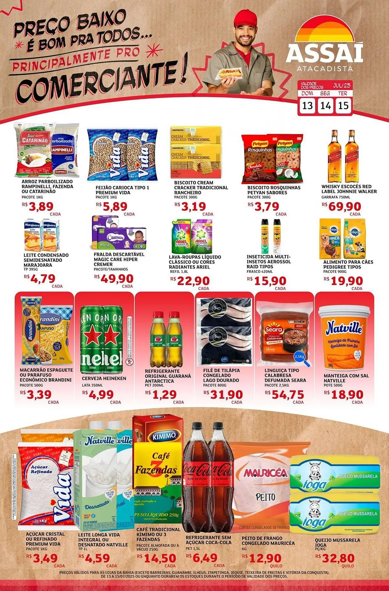 Encarte de Catálogo Assaí Atacadista 14 de julho até 15 de julho 2025 - Pagina 1