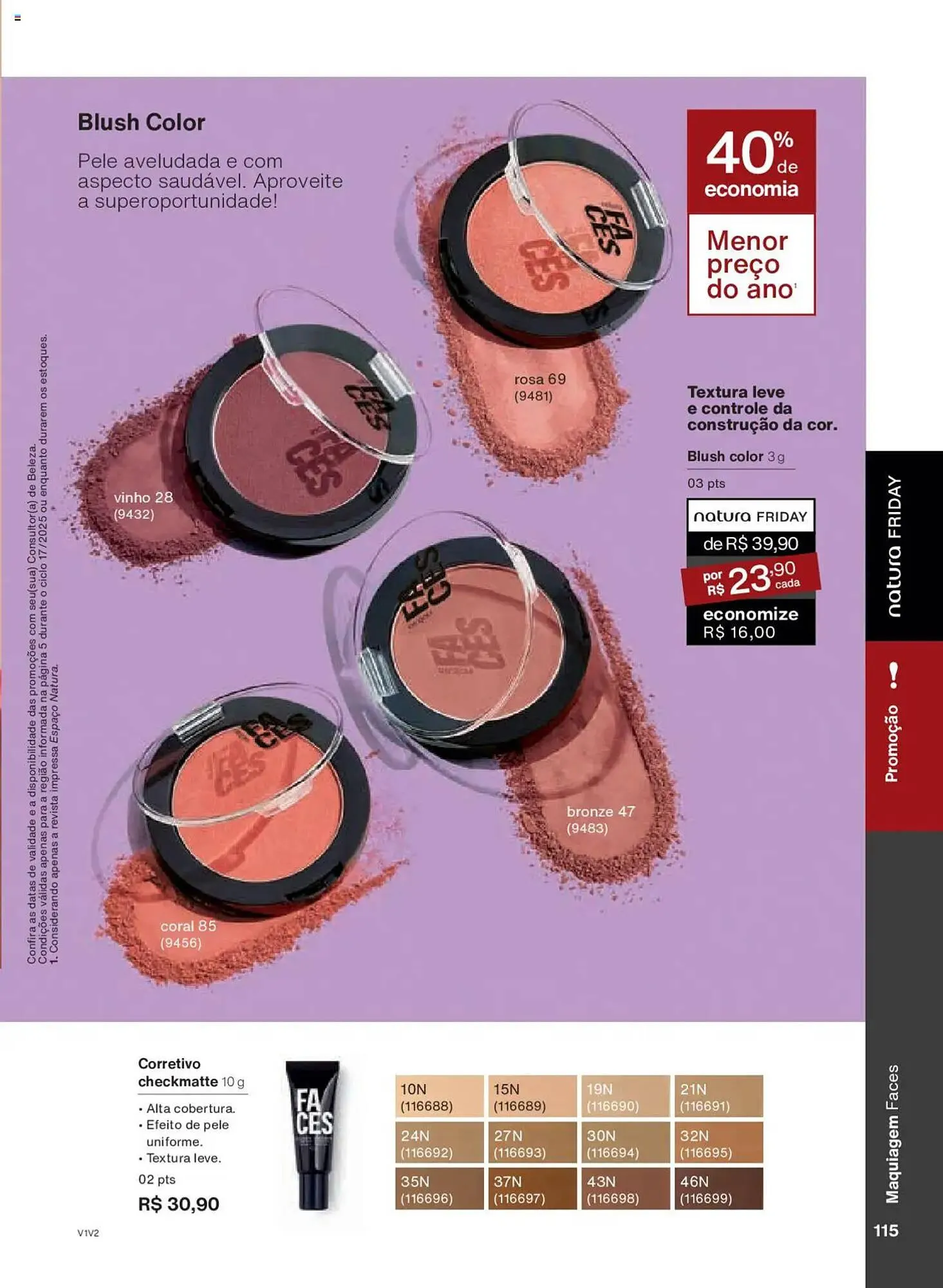 Encarte de Catálogo Natura 14 de outubro até 4 de novembro 2025 - Pagina 115