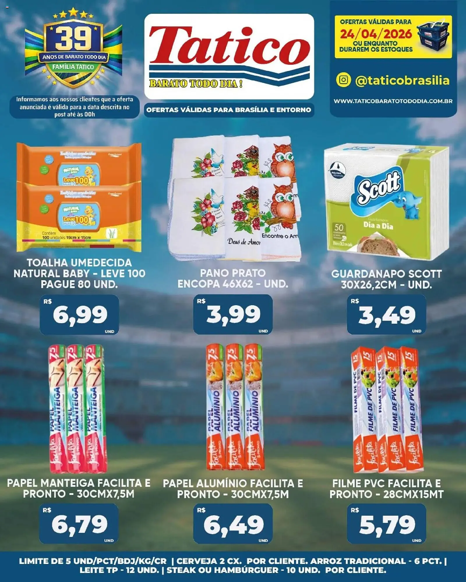 Encarte de Tabloide Tatico 24 de abril até 24 de abril 2026 - Pagina 25