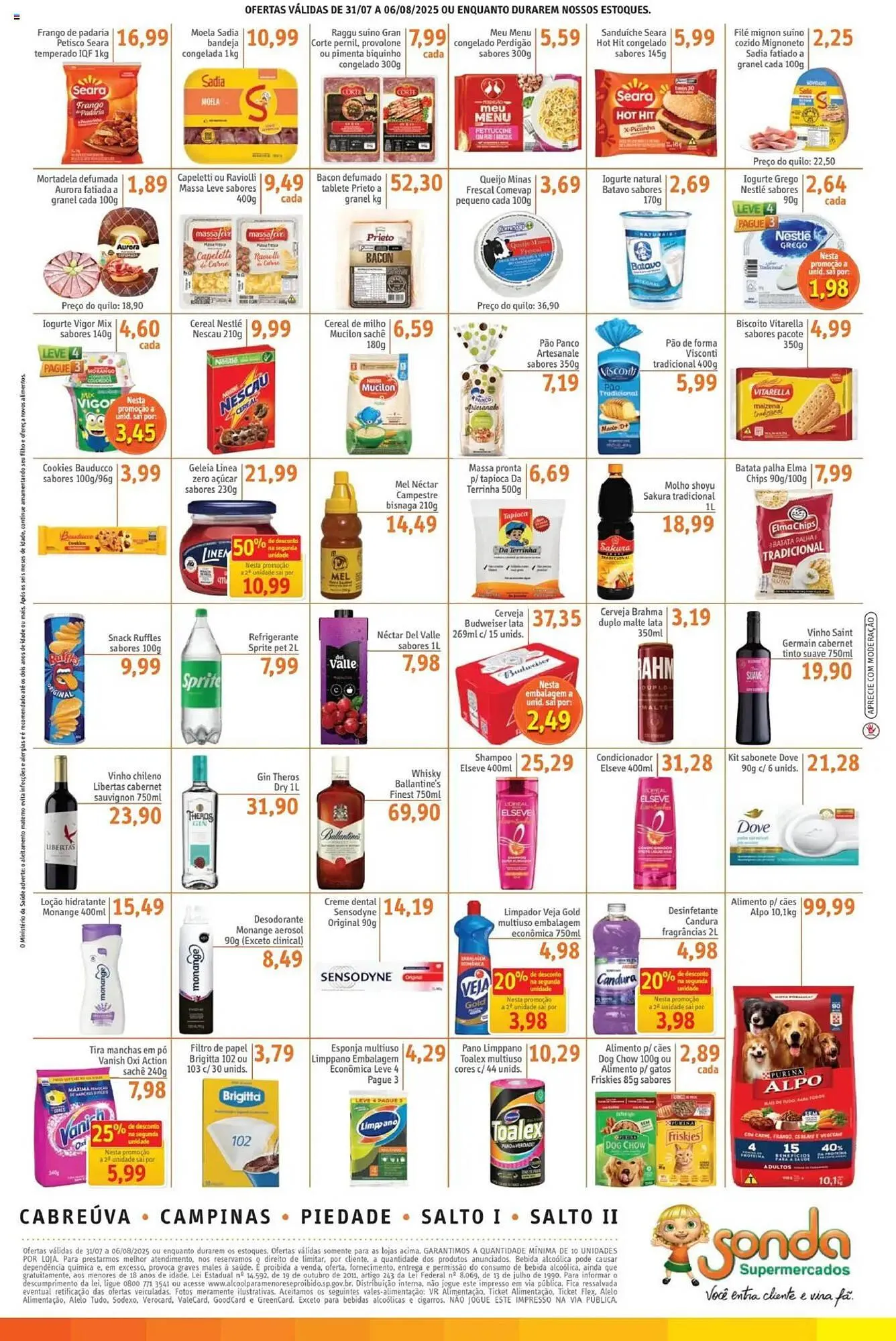 Encarte de Catálogo Sonda 31 de julho até 6 de agosto 2025 - Pagina 2