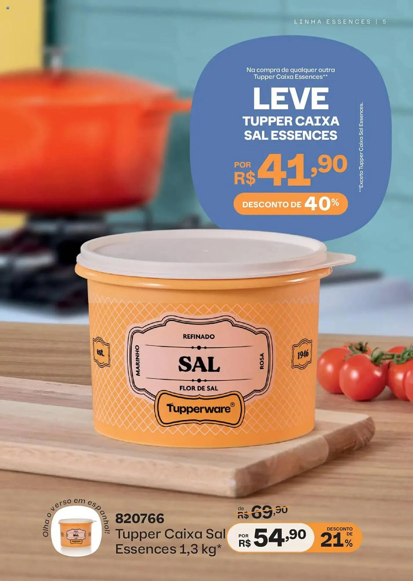 Encarte de Catálogo Tupperware 19 de maio até 16 de junho 2025 - Pagina 5