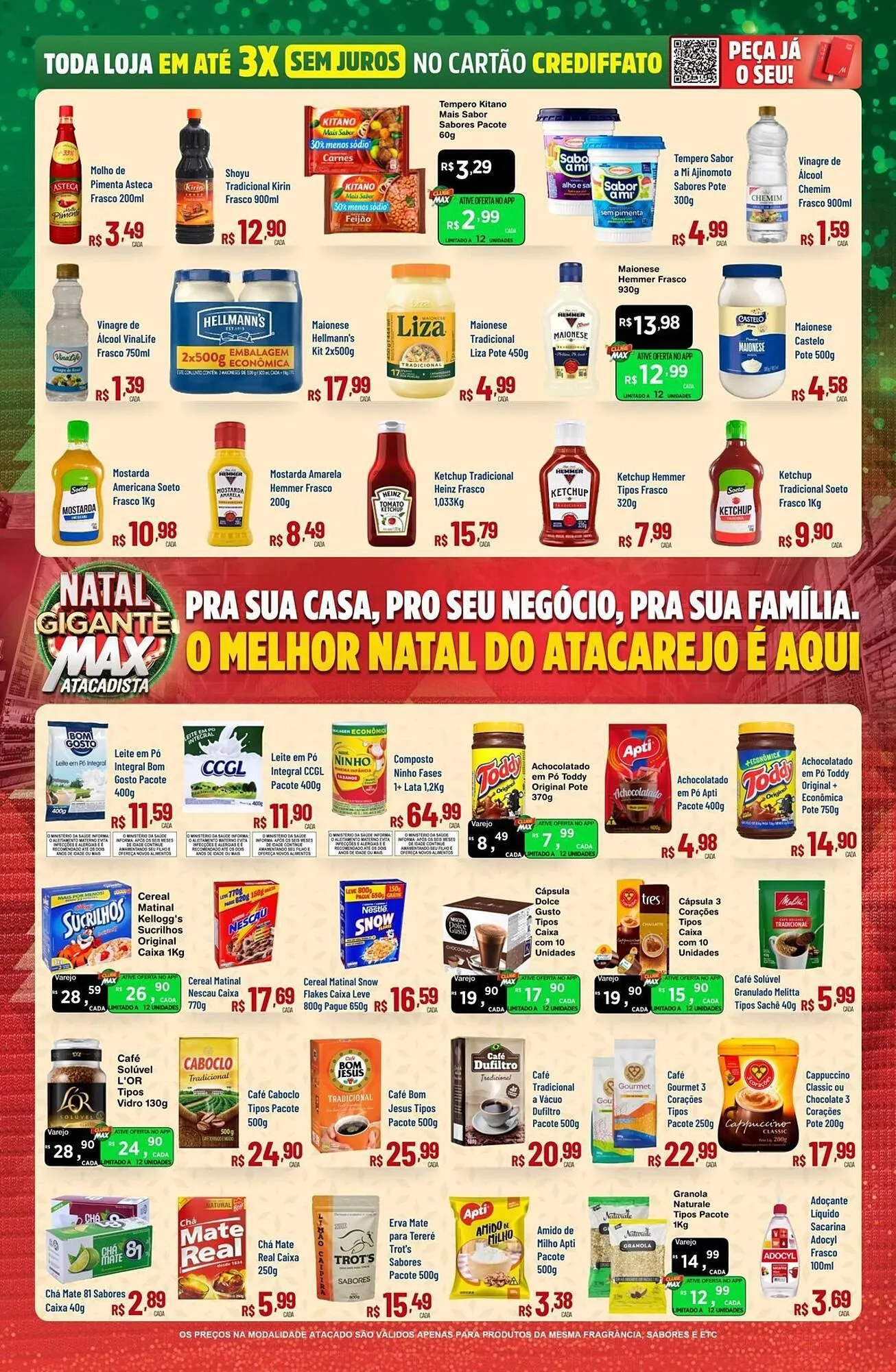 Encarte de Encarte Max Atacadista 1 de dezembro até 6 de dezembro 2025 - Pagina 3