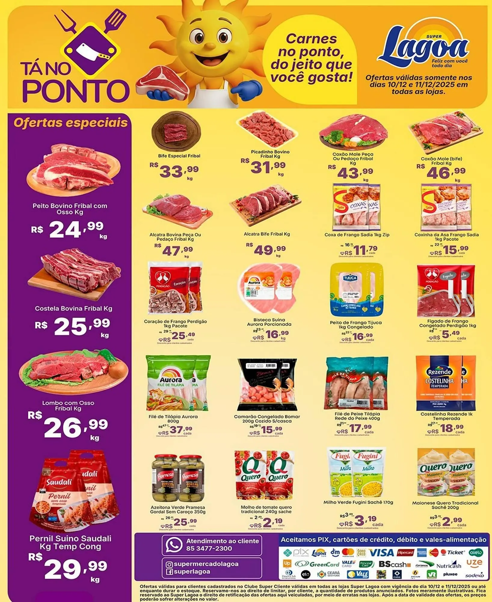 Encarte de Encarte Super Lagoa 10 de dezembro até 11 de dezembro 2025 - Pagina 1