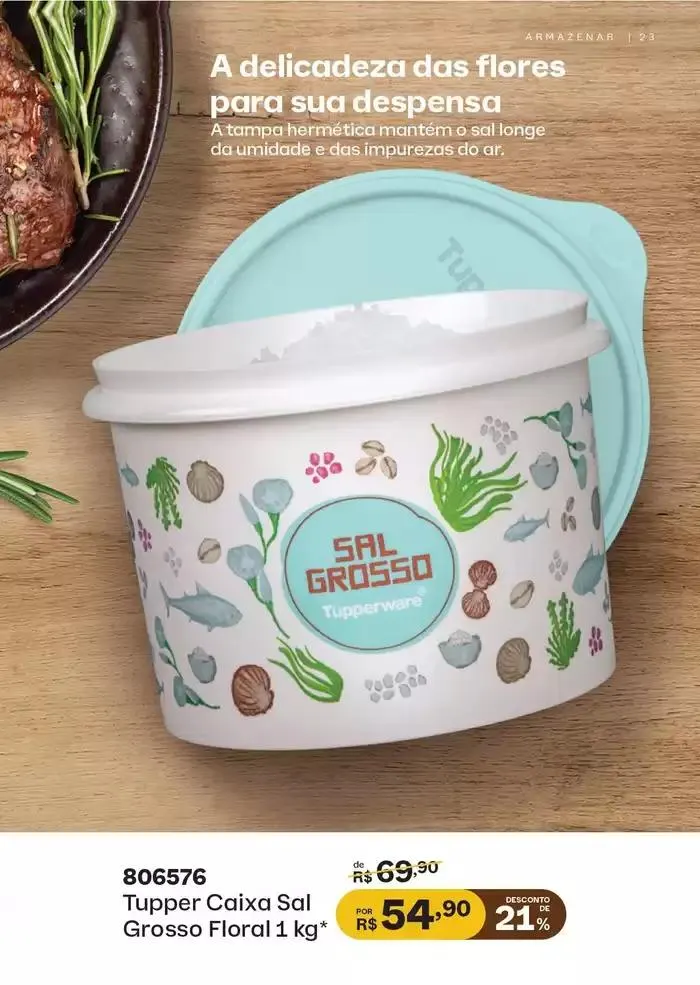 Encarte de Catálogo Tupperware 26 de março até 31 de março 2025 - Pagina 22