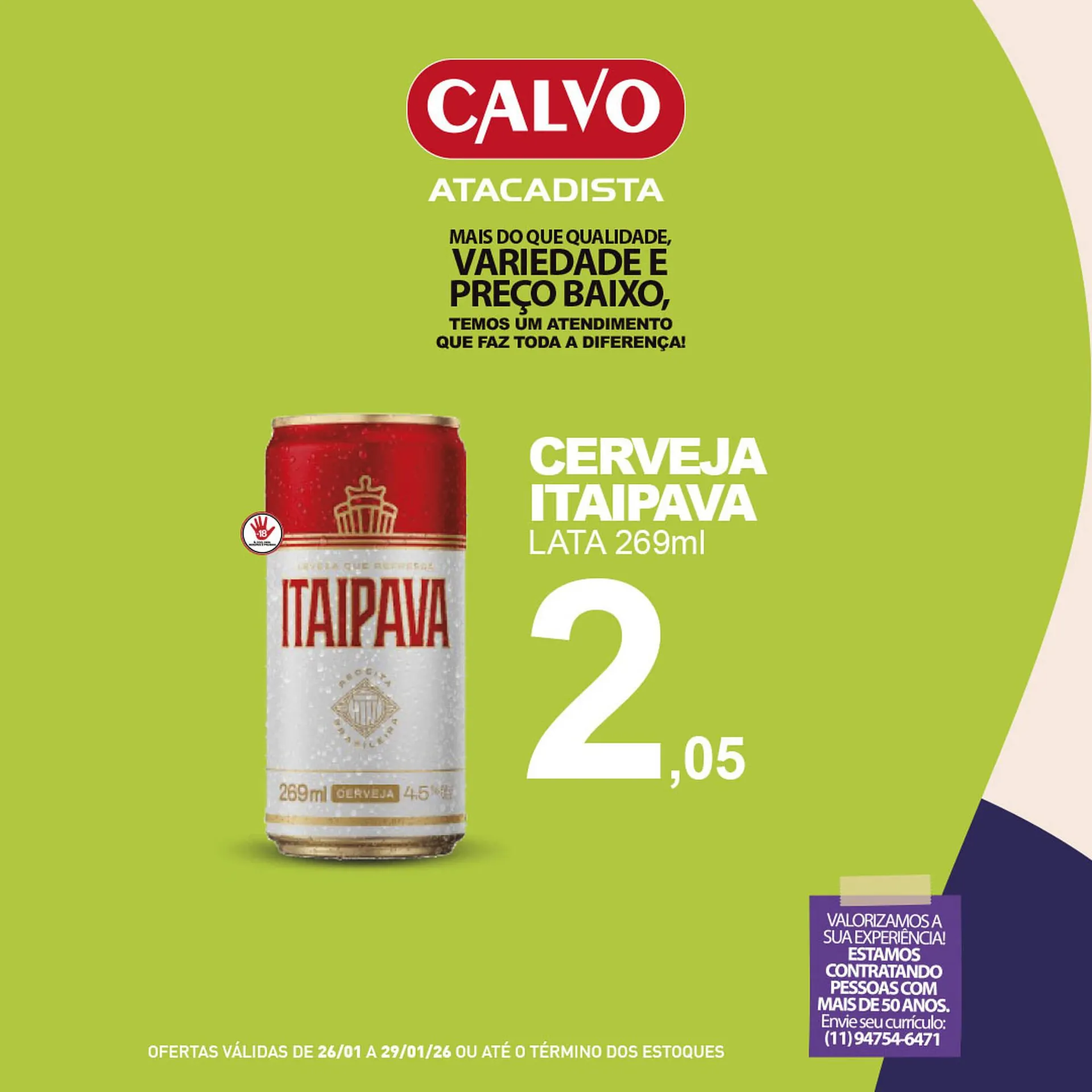 Folheto Calvo Atacadista - 1