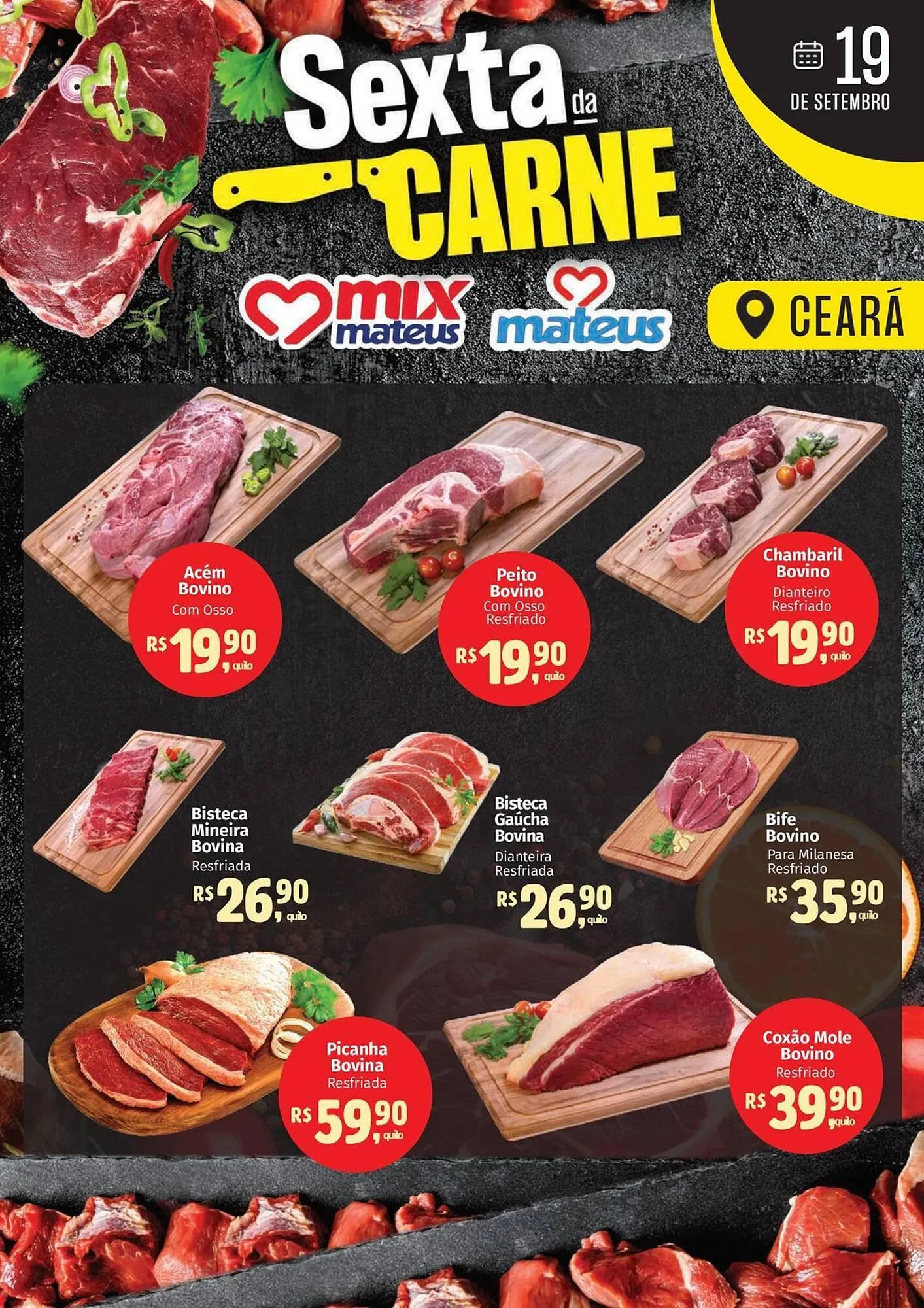 Encarte de Catálogo Supermercados Mateus 19 de setembro até 19 de setembro 2025 - Pagina 1