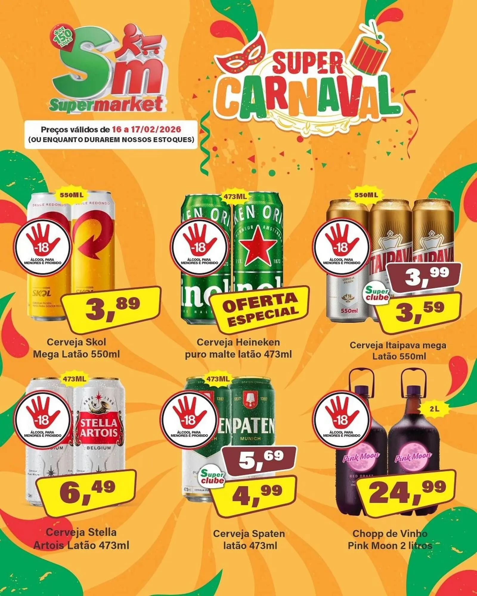 Encarte de Catálogo Floresta Supermercados 16 de fevereiro até 17 de fevereiro 2026 - Pagina 2