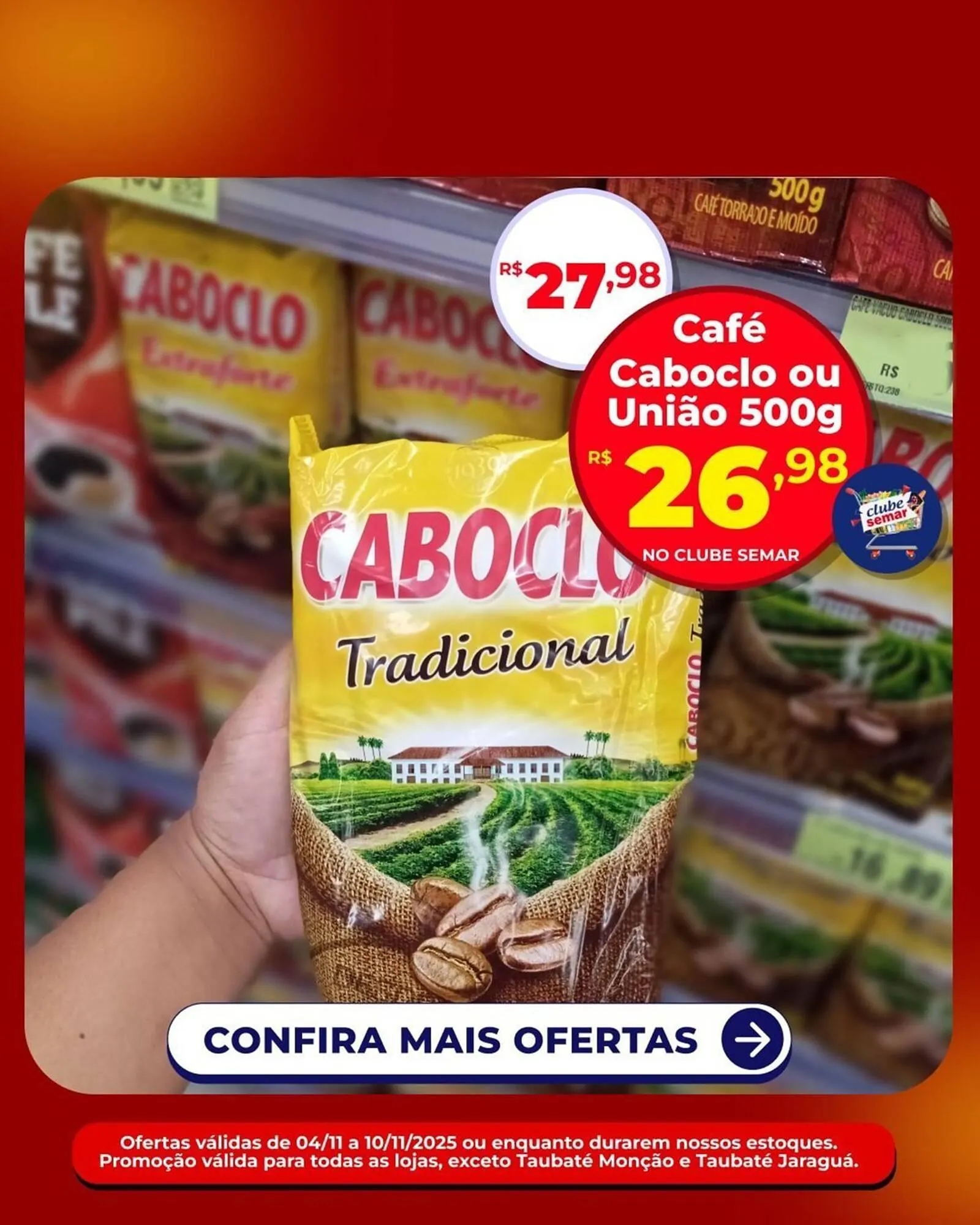 Encarte de Folheto Semar Supermercado 5 de novembro até 10 de novembro 2025 - Pagina 1