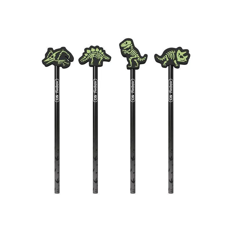 Lápis Grafite Dinoglow Blister 1 Unidade - Cis