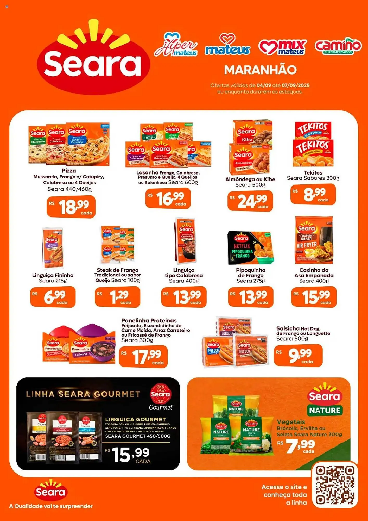 Encarte de Catálogo Supermercados Mateus 4 de setembro até 8 de setembro 2025 - Pagina 1