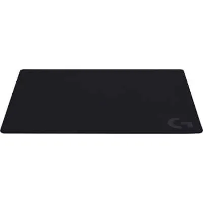 Mouse Pad Grande de Tecido com Base Antiderrapante Logitech G640 Otimizado para Jogos e com Superfície de Atrito Moderado CX 1 UN