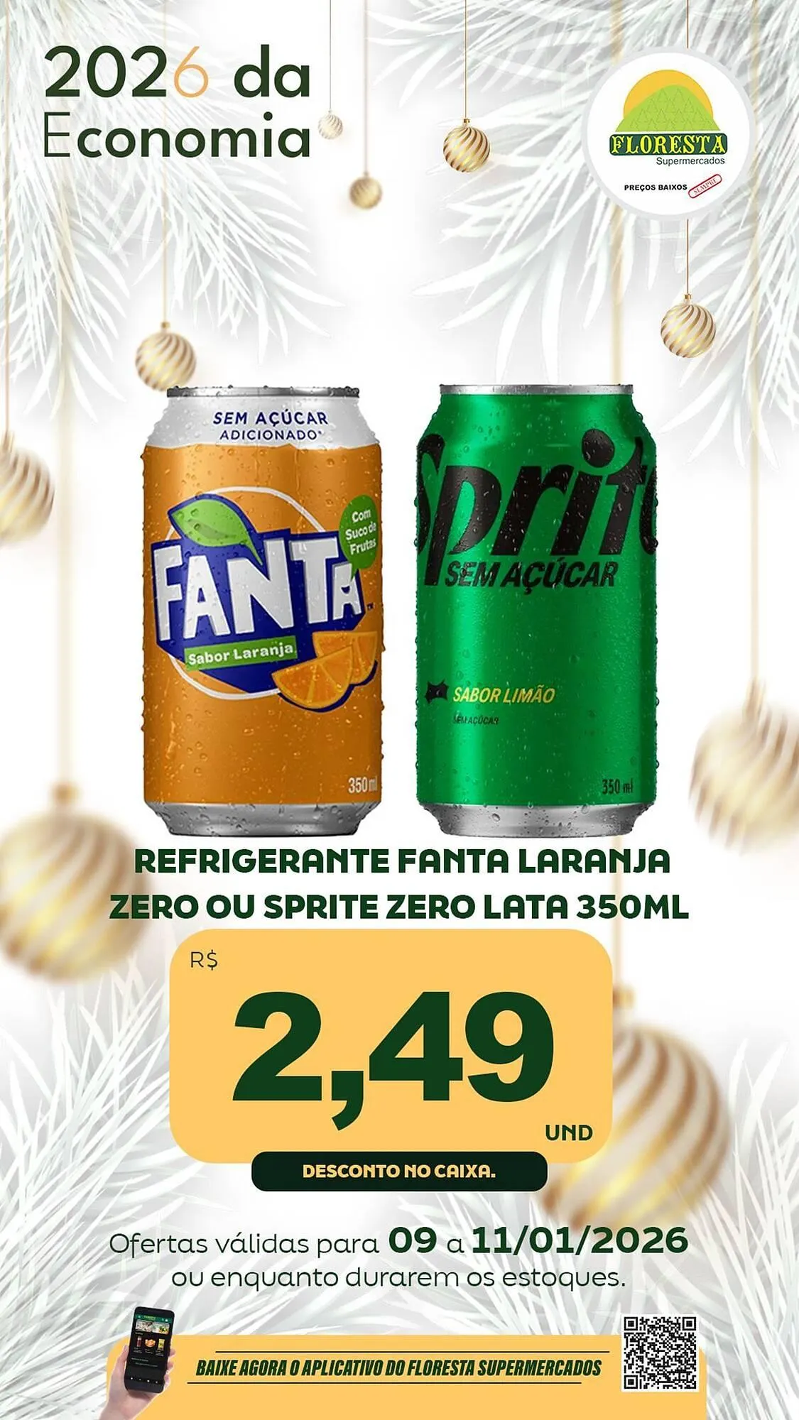 Encarte de Catálogo Floresta Supermercados 8 de janeiro até 10 de janeiro 2026 - Pagina 47