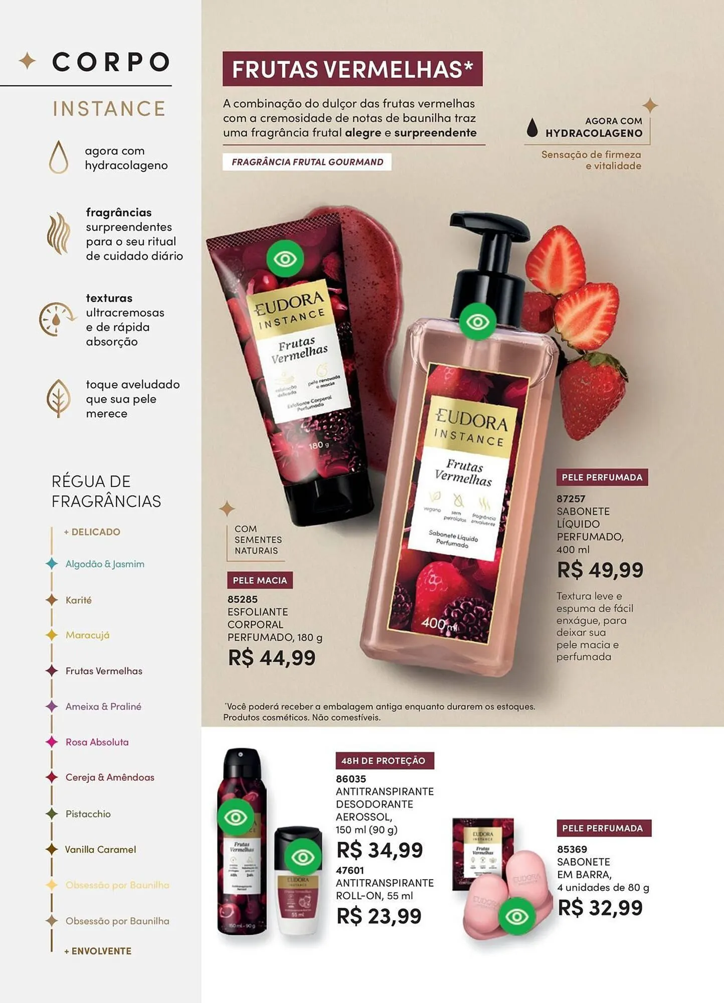 Encarte de Catálogo Eudora 1 de abril até 1 de maio 2026 - Pagina 108