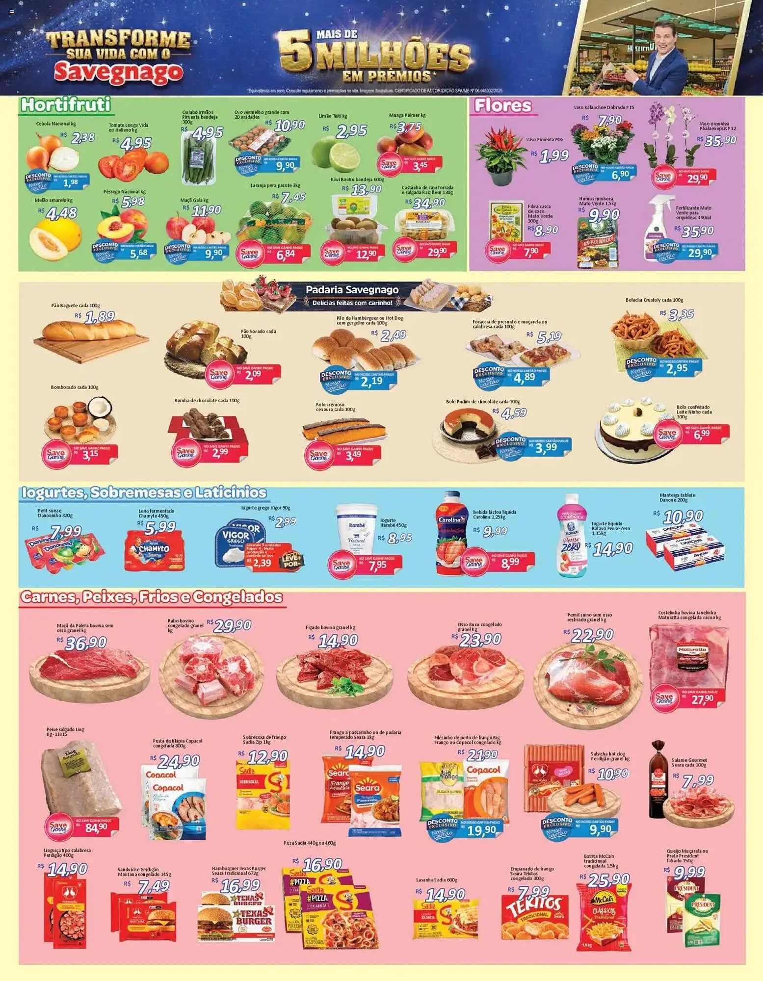 Encarte de Catálogo Supermercados Savegnago 8 de janeiro até 11 de janeiro 2026 - Pagina 2