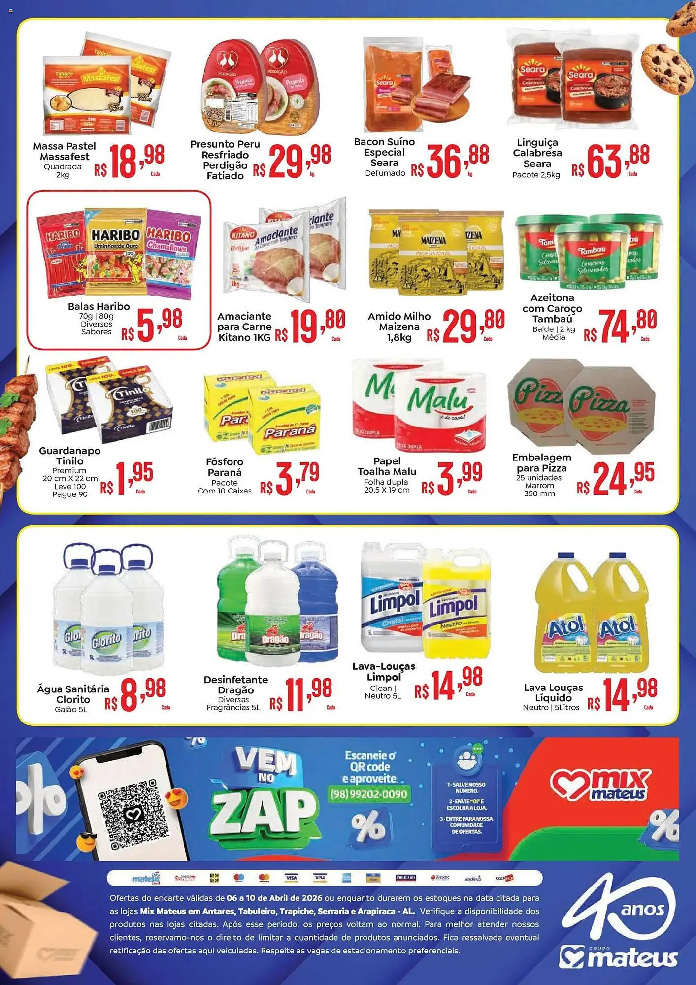 Encarte de Catálogo Supermercados Mateus 6 de abril até 10 de abril 2026 - Pagina 2