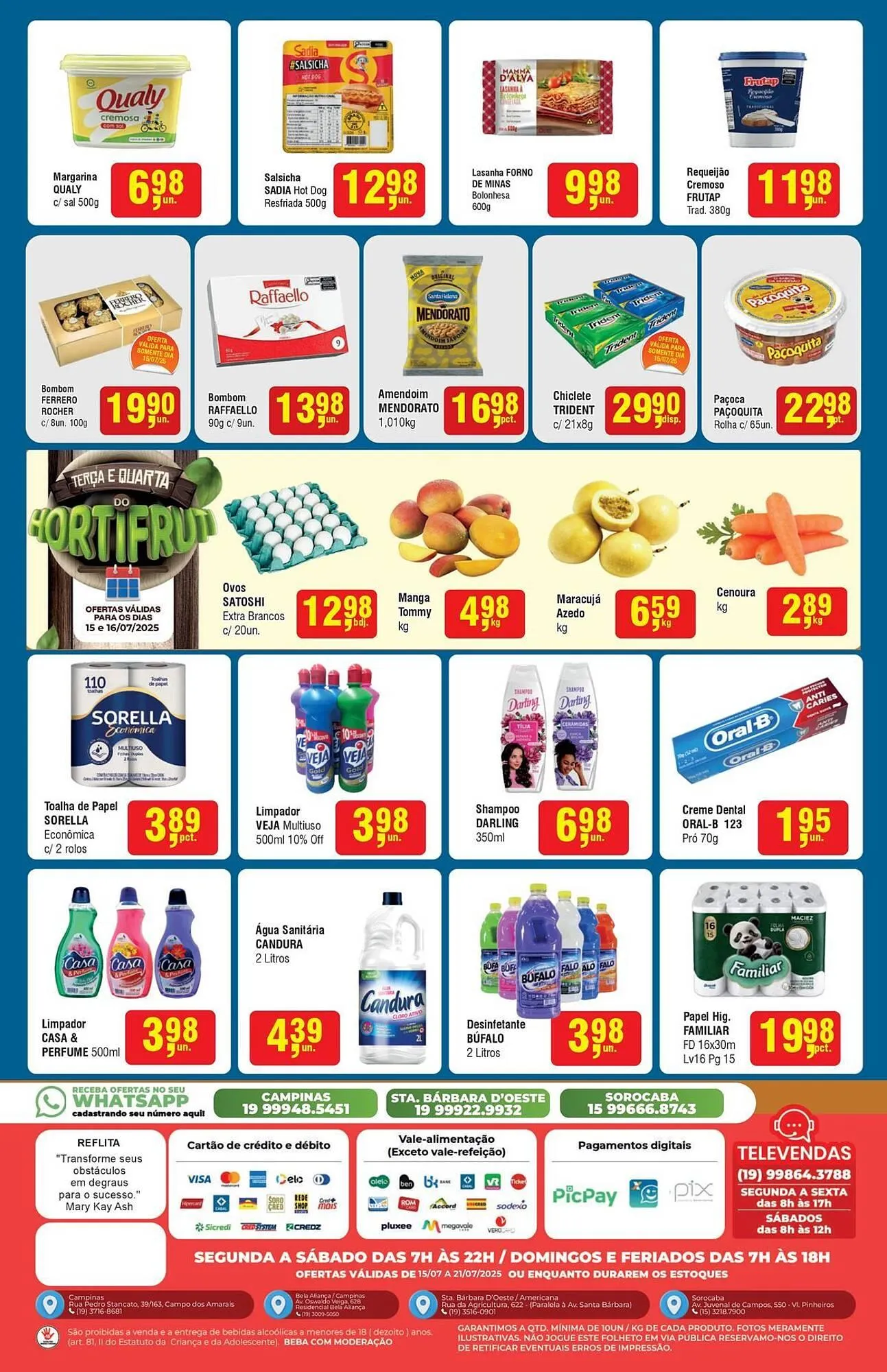 Encarte de Catálogo Higa Atacado 15 de julho até 21 de julho 2025 - Pagina 2