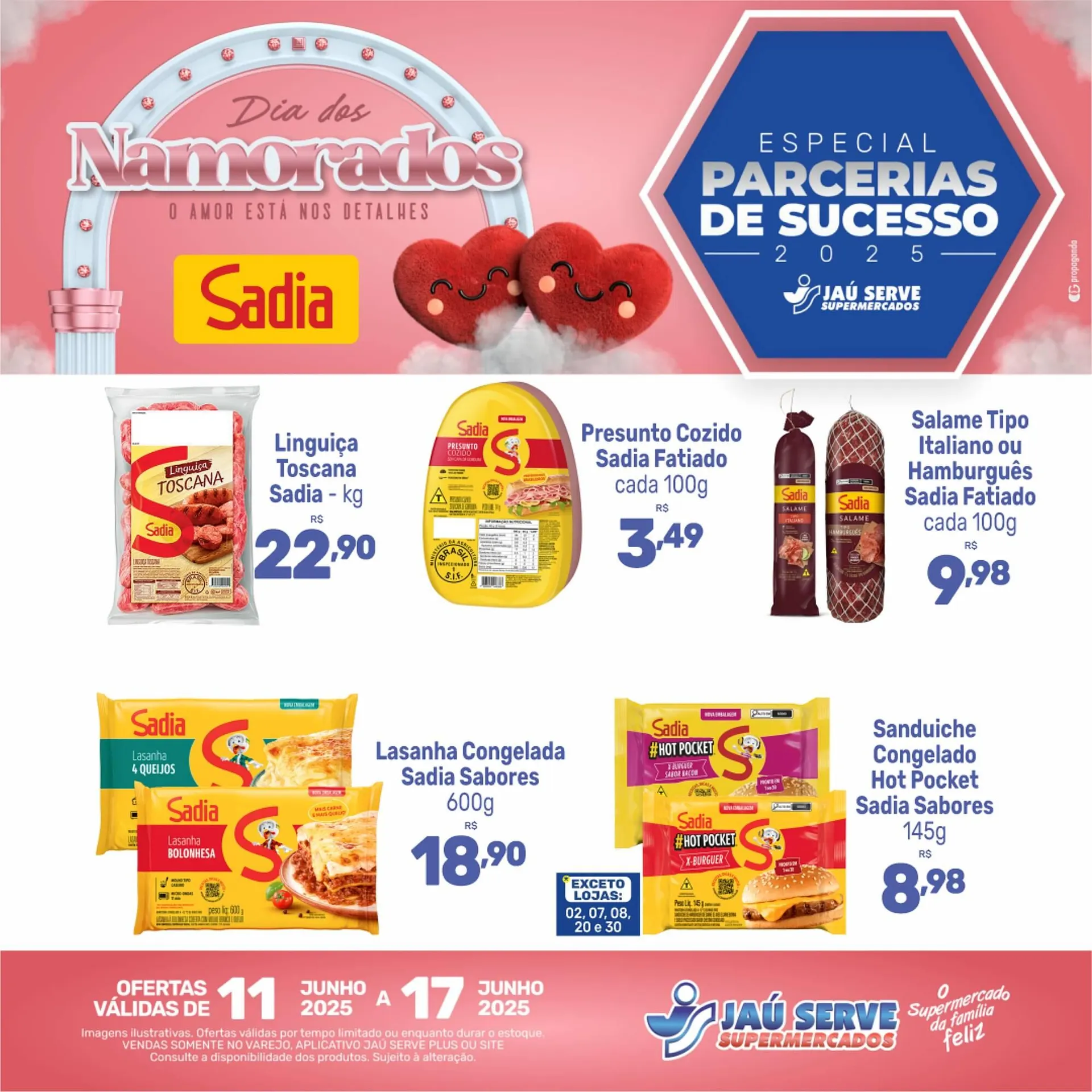 Encarte de Catálogo Supermercados Jau Serve 13 de junho até 17 de junho 2025 - Pagina 3