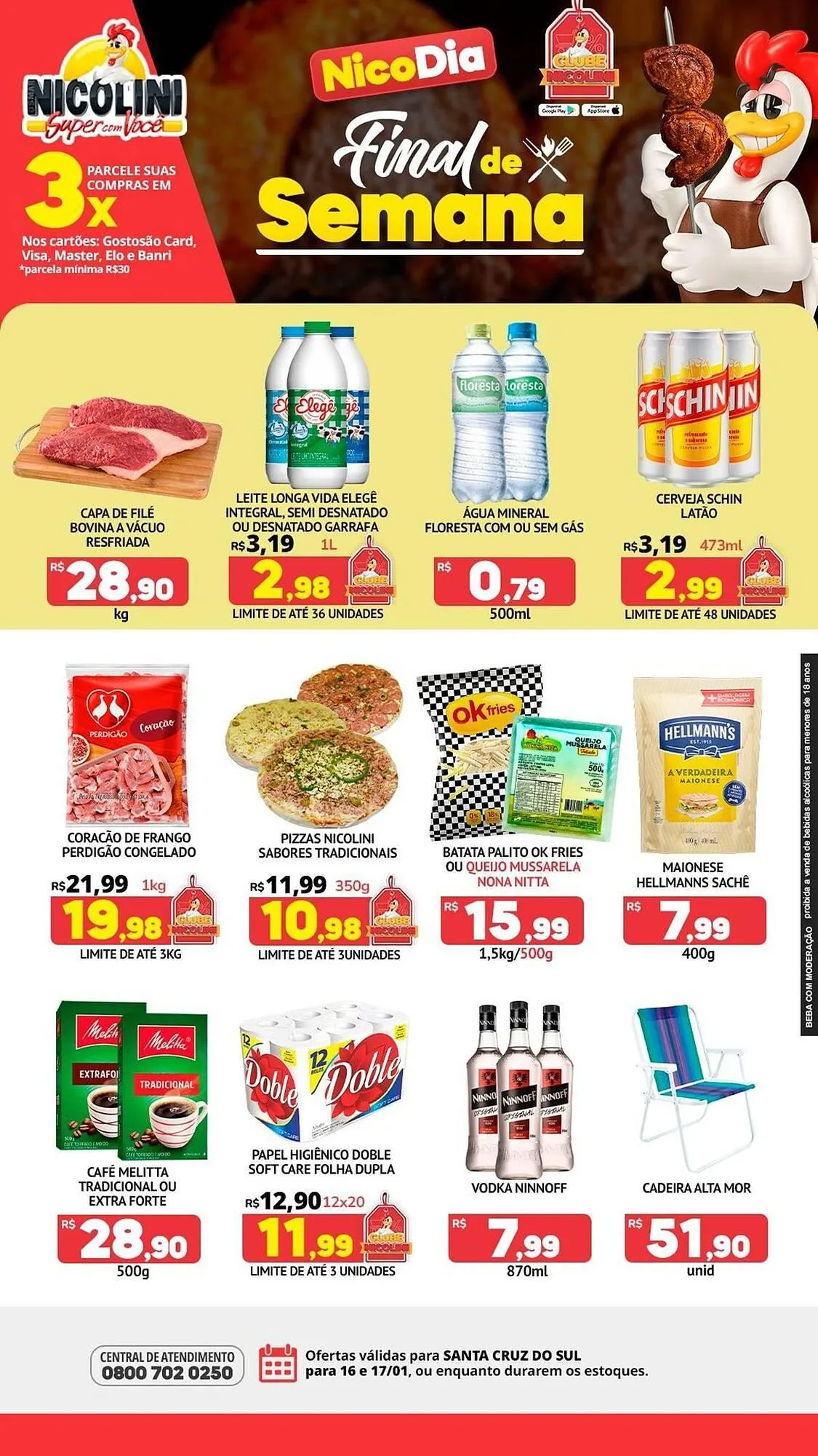 Encarte de Catálogo Super Nicolini 16 de janeiro até 17 de janeiro 2026 - Pagina 5