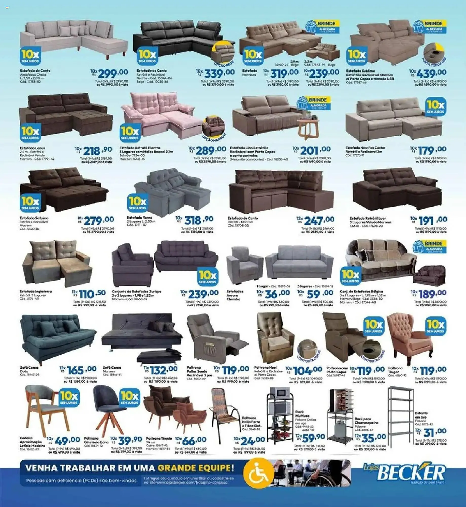 Encarte de Folheto Lojas Becker 1 de abril até 30 de abril 2026 - Pagina 19