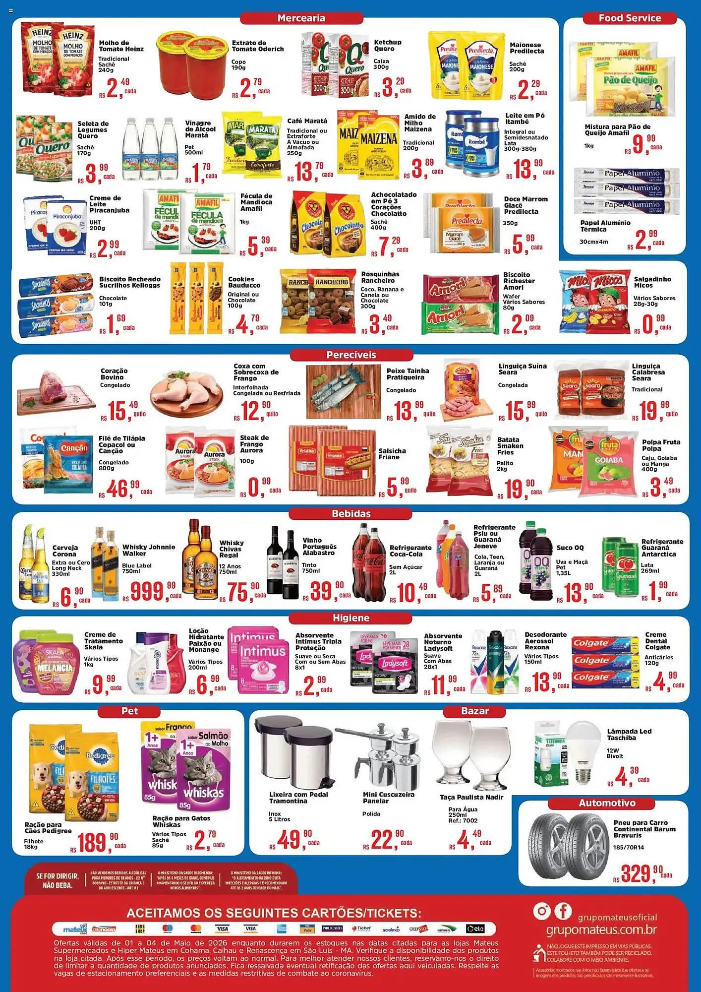 Encarte de Catálogo Supermercados Mateus 1 de maio até 4 de maio 2026 - Pagina 2