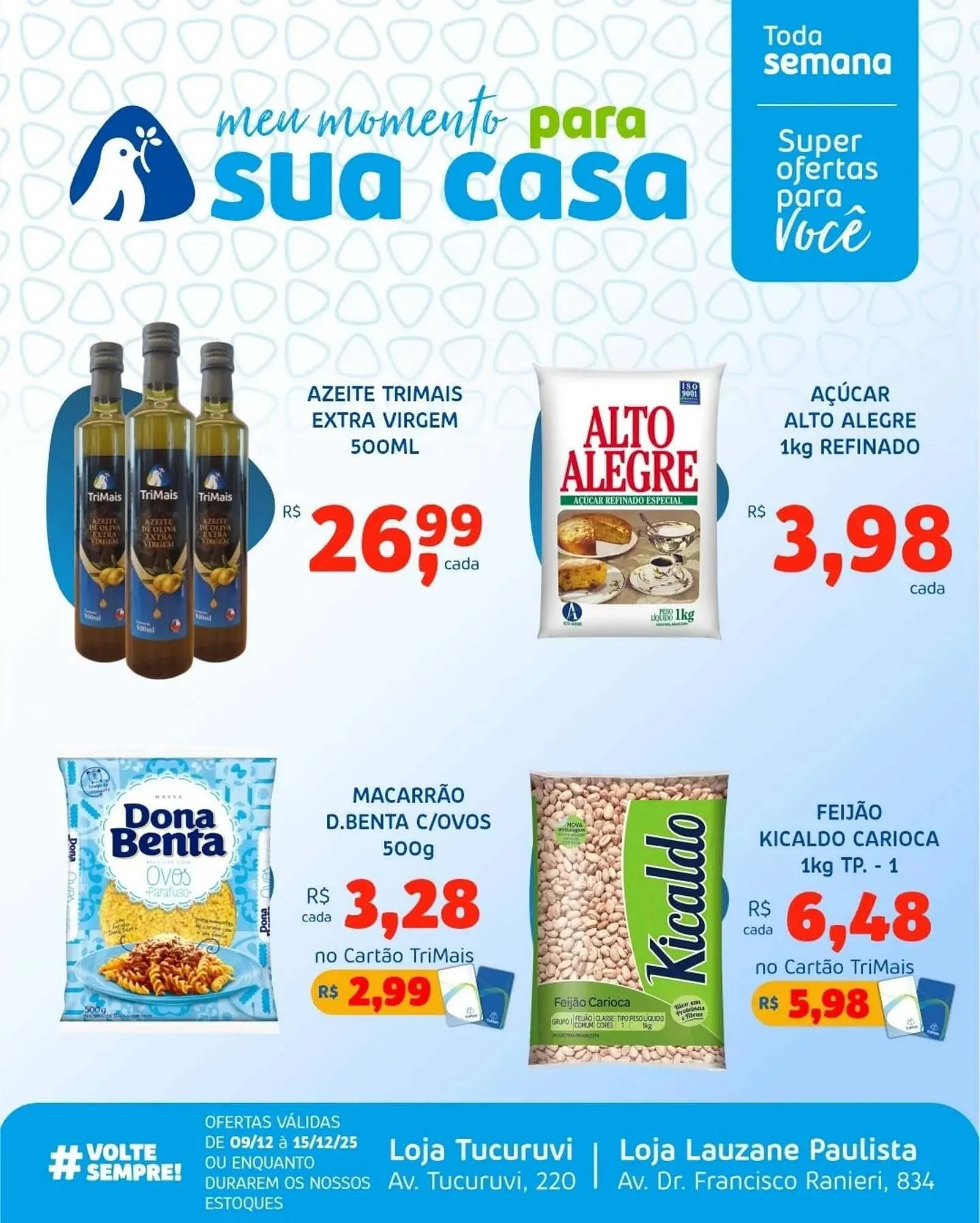 Encarte de Catálogo Trimais Supermercado 9 de dezembro até 15 de dezembro 2025 - Pagina 1