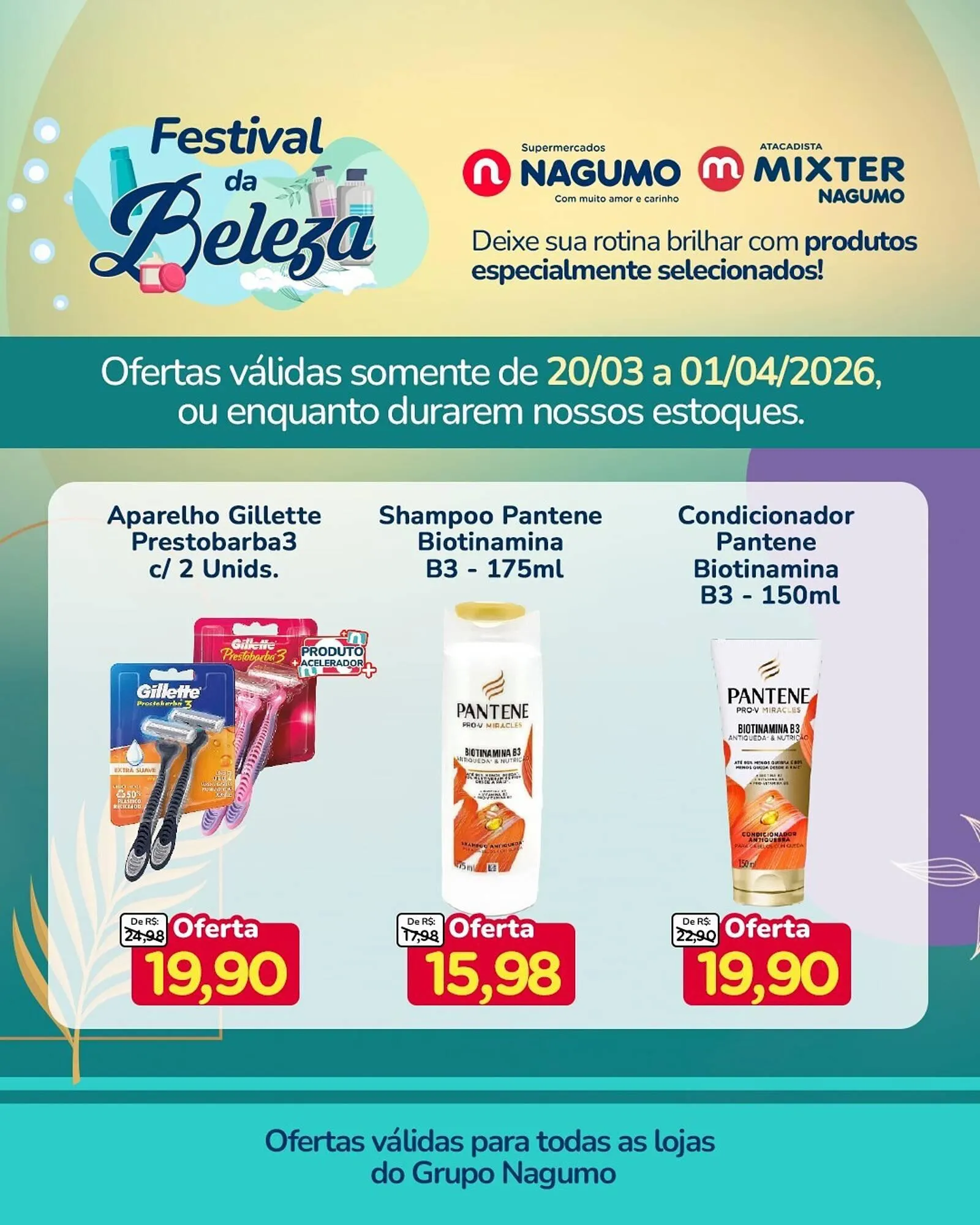 Encarte de Folheto Nagumo 20 de março até 1 de abril 2026 - Pagina 1