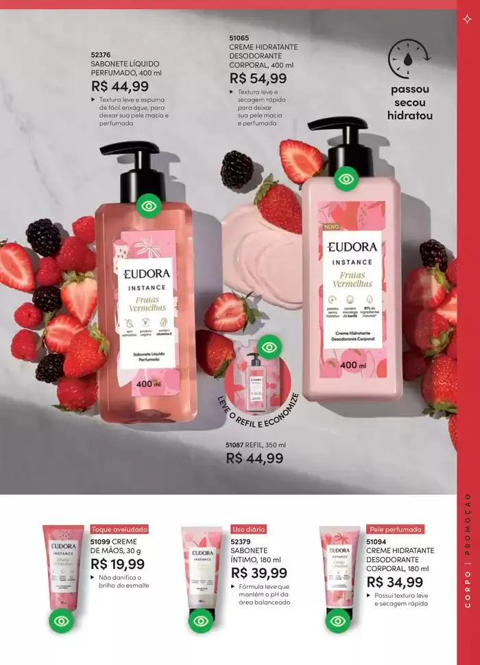 Encarte de Eudora Ciclo 05 12 de março até 12 de abril 2025 - Pagina 109