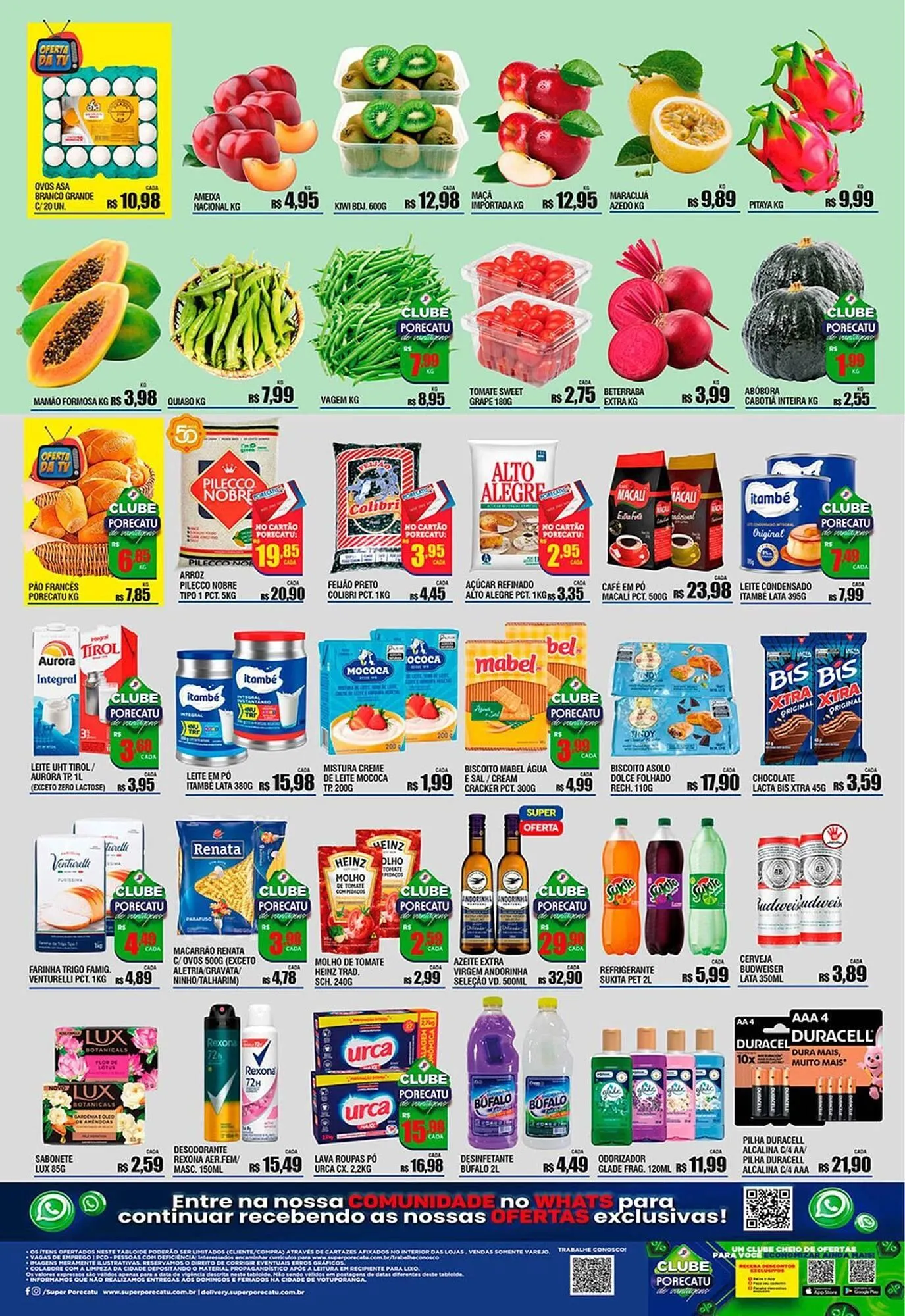 Encarte de Catálogo Supermercado Porecatu 16 de fevereiro até 16 de fevereiro 2026 - Pagina 2