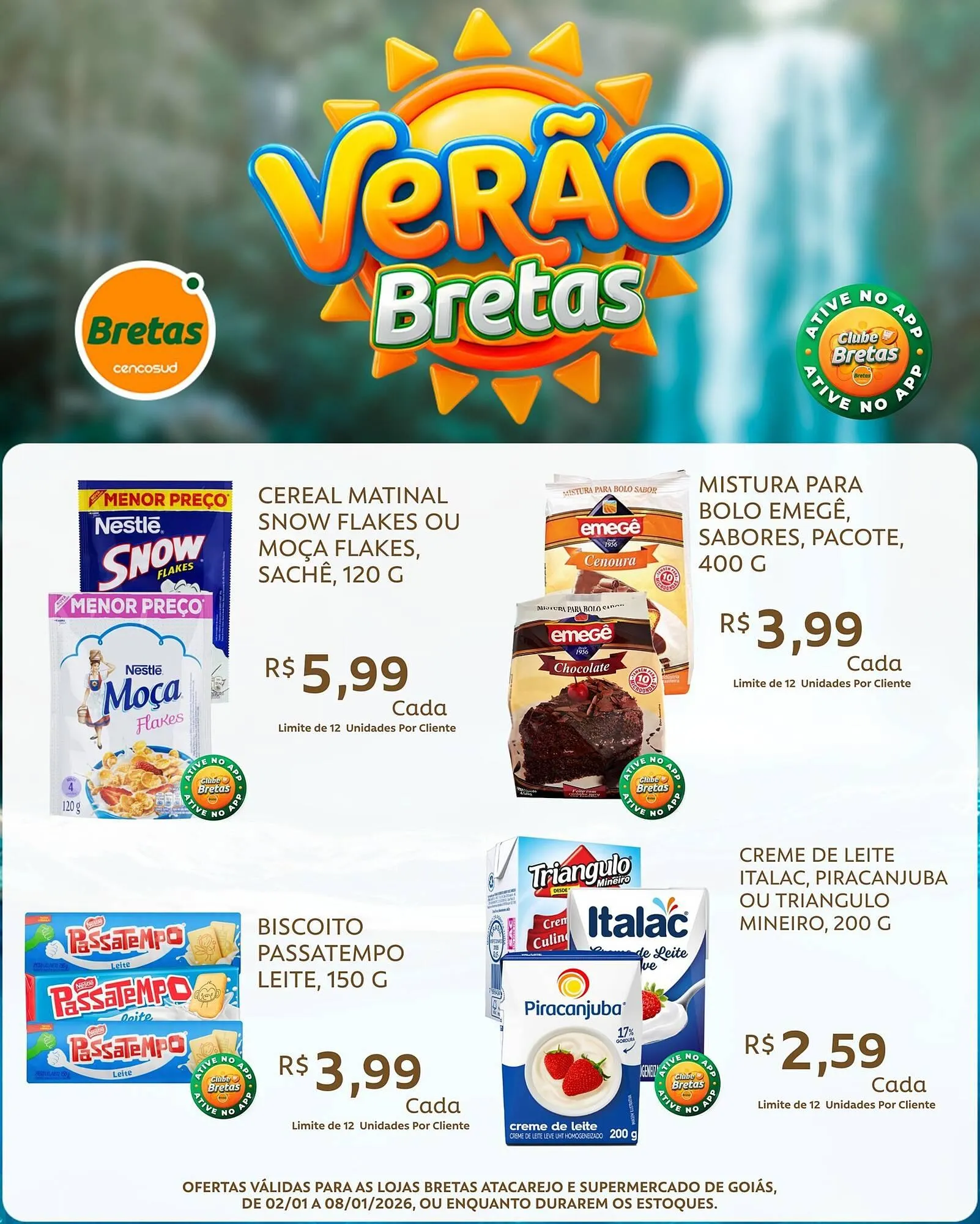 Encarte de Catálogo Supermercados Bretas 3 de janeiro até 8 de janeiro 2026 - Pagina 4