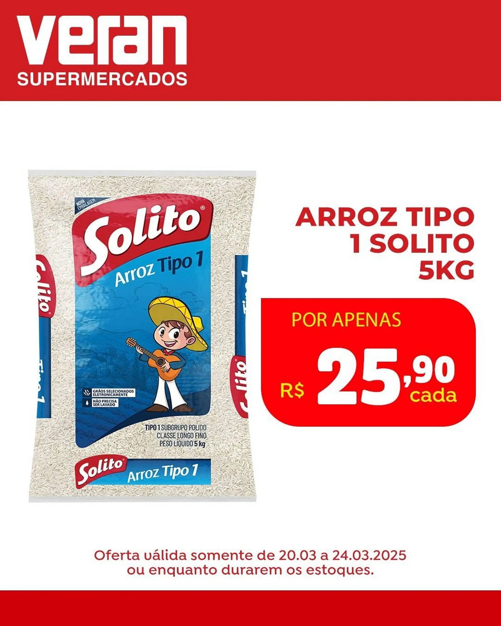 Encarte de Catálogo Veran Supermercados 23 de março até 24 de março 2026 - Pagina 1