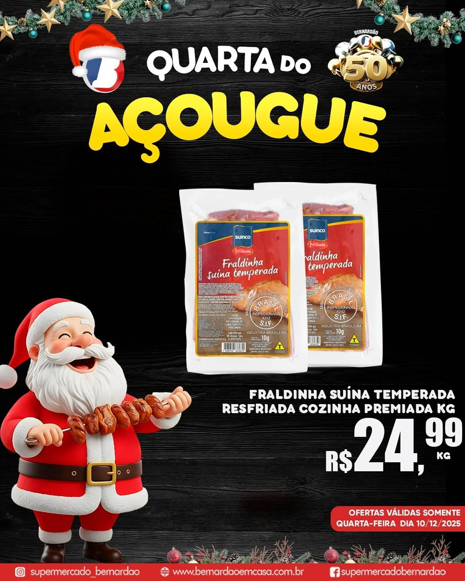 Encarte de Catálogo Supermercado Bernardão 10 de dezembro até 10 de dezembro 2025 - Pagina 2