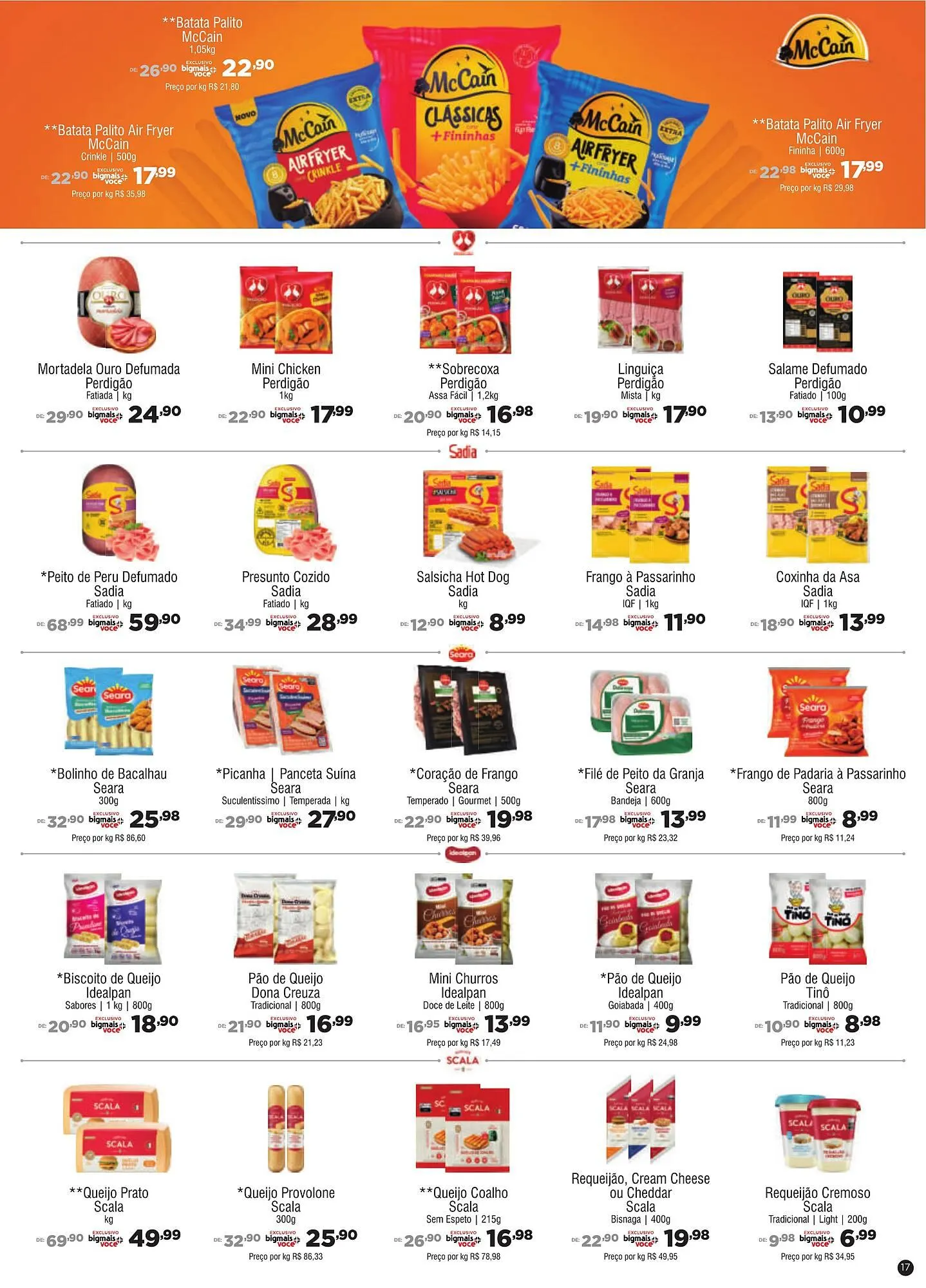 Encarte de Catálogo Big Mais Supermercados 18 de março até 7 de abril 2026 - Pagina 17