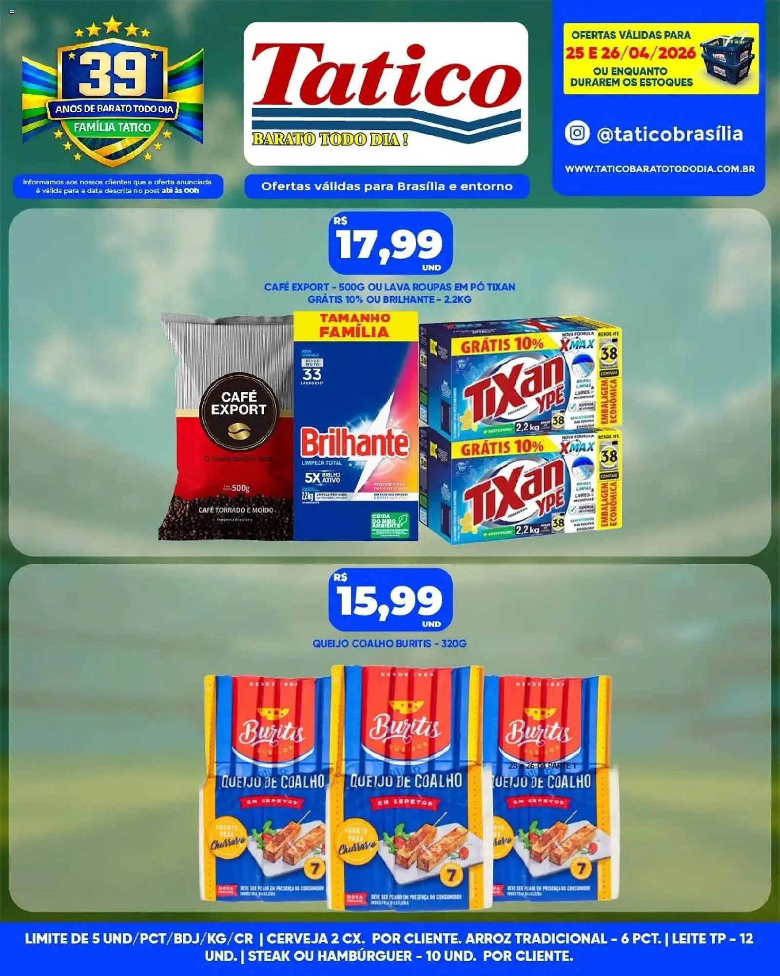 Encarte de Tabloide Tatico 25 de abril até 26 de abril 2026 - Pagina 12