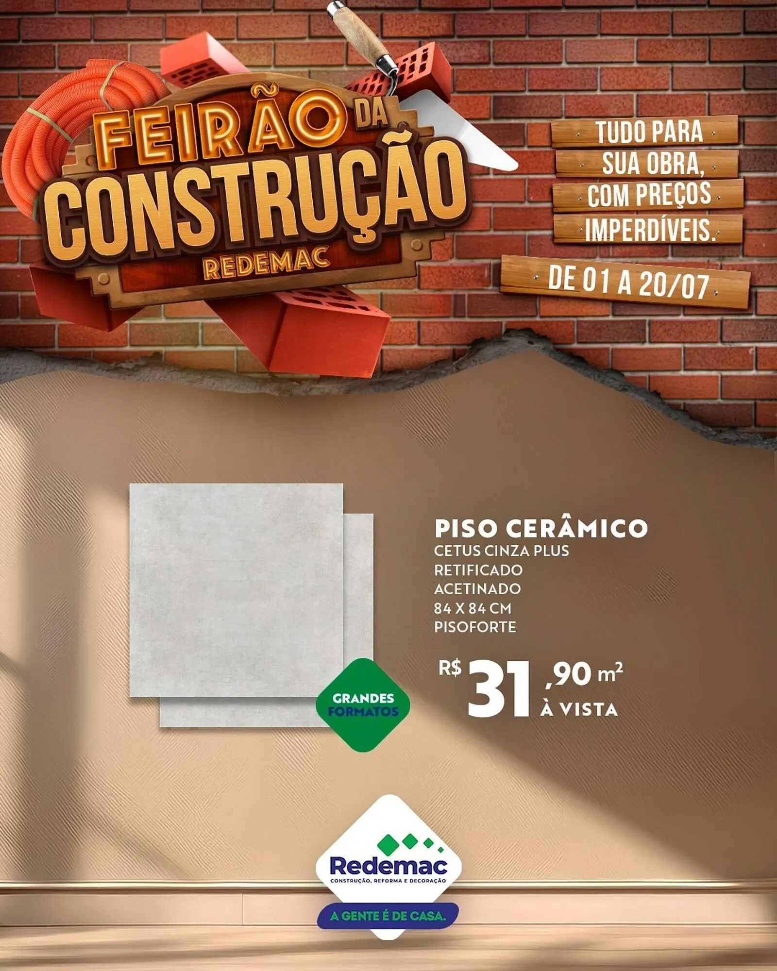 Encarte de Catálogo Redemac 14 de julho até 20 de julho 2025 - Pagina 1