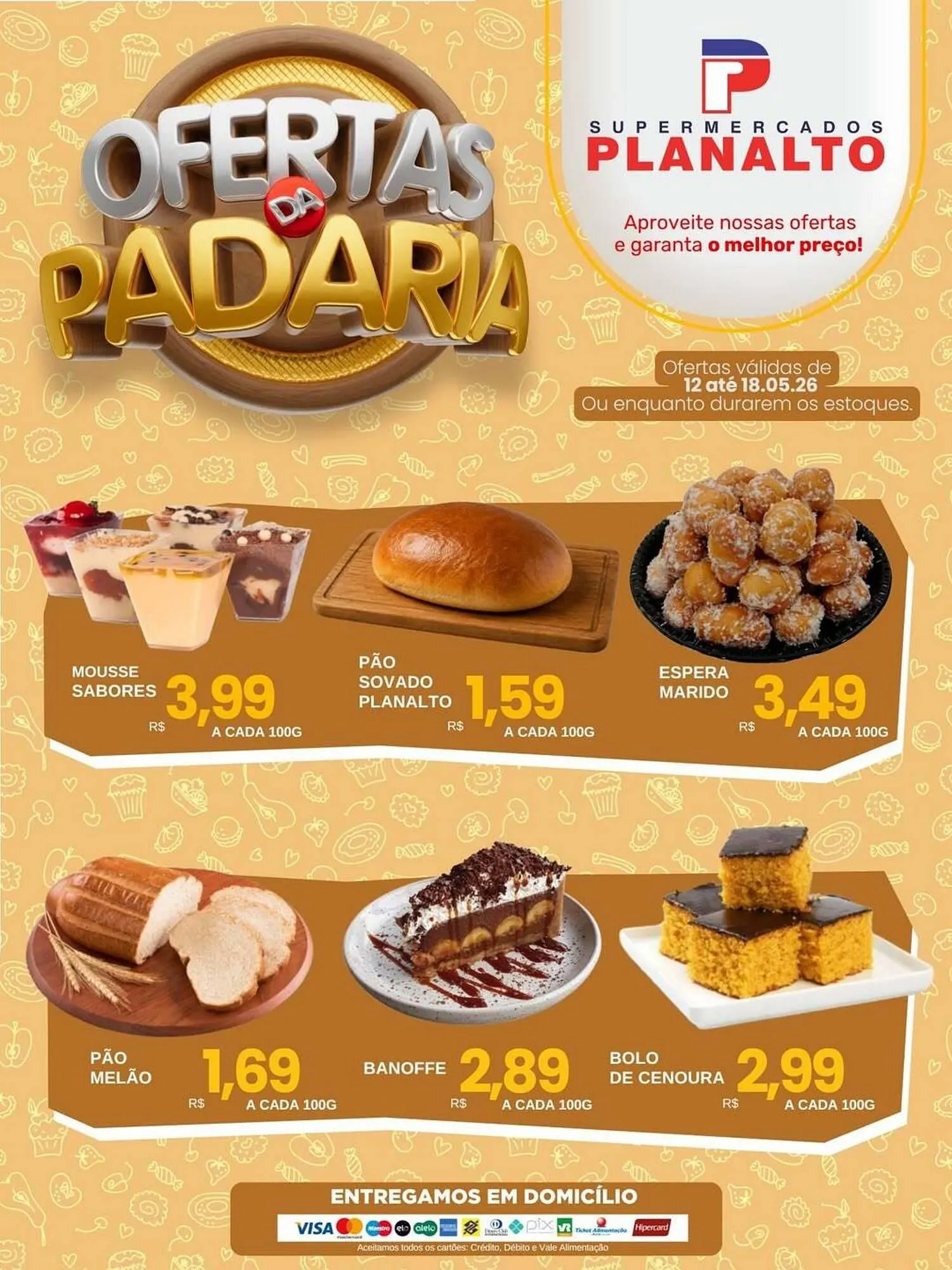 Encarte de Catálogo Supermercados Planalto 12 de maio até 18 de maio 2026 - Pagina 1