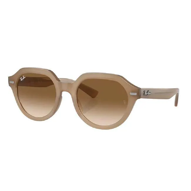 Óculos de sol Ray Ban, modelo RB4399, cor Bege, tamanho 53
