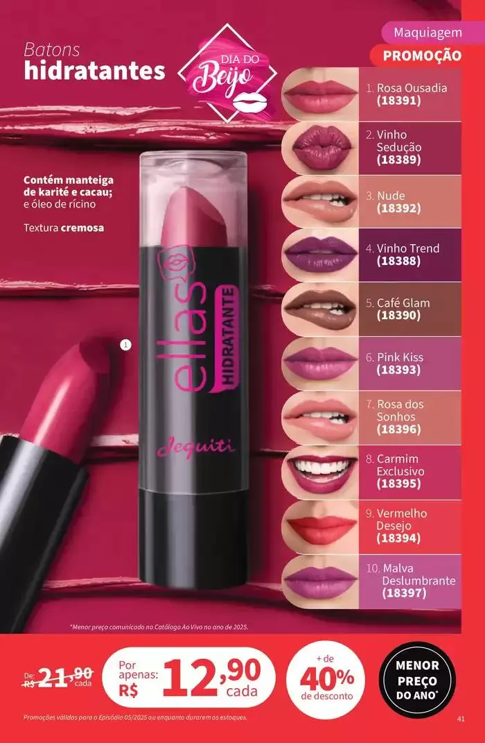 Encarte de Encarte Jequiti 21 de março até 1 de maio 2025 - Pagina 41