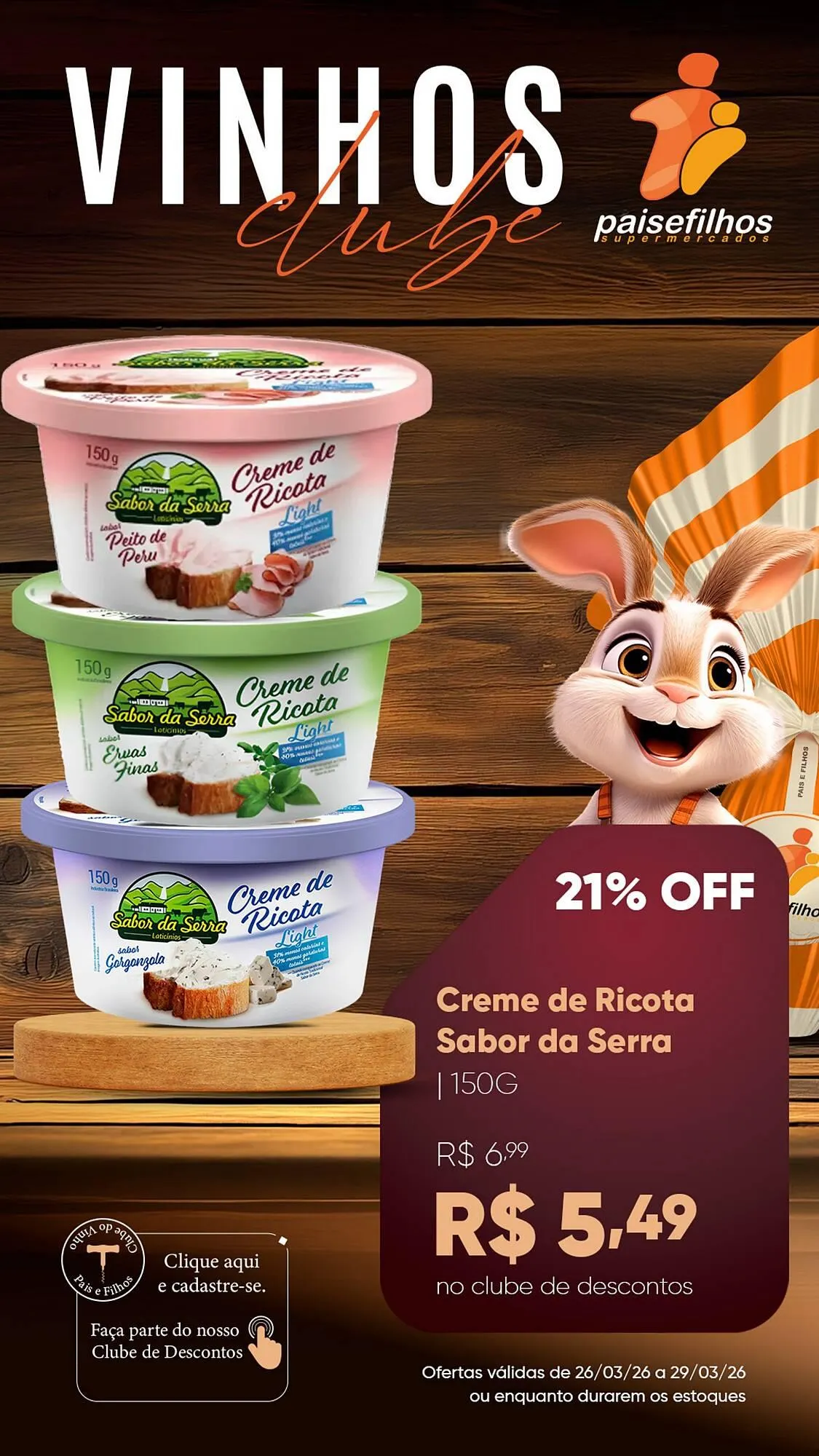 Encarte de Catálogo Pais e Filhos Supermercados 26 de março até 29 de março 2026 - Pagina 9