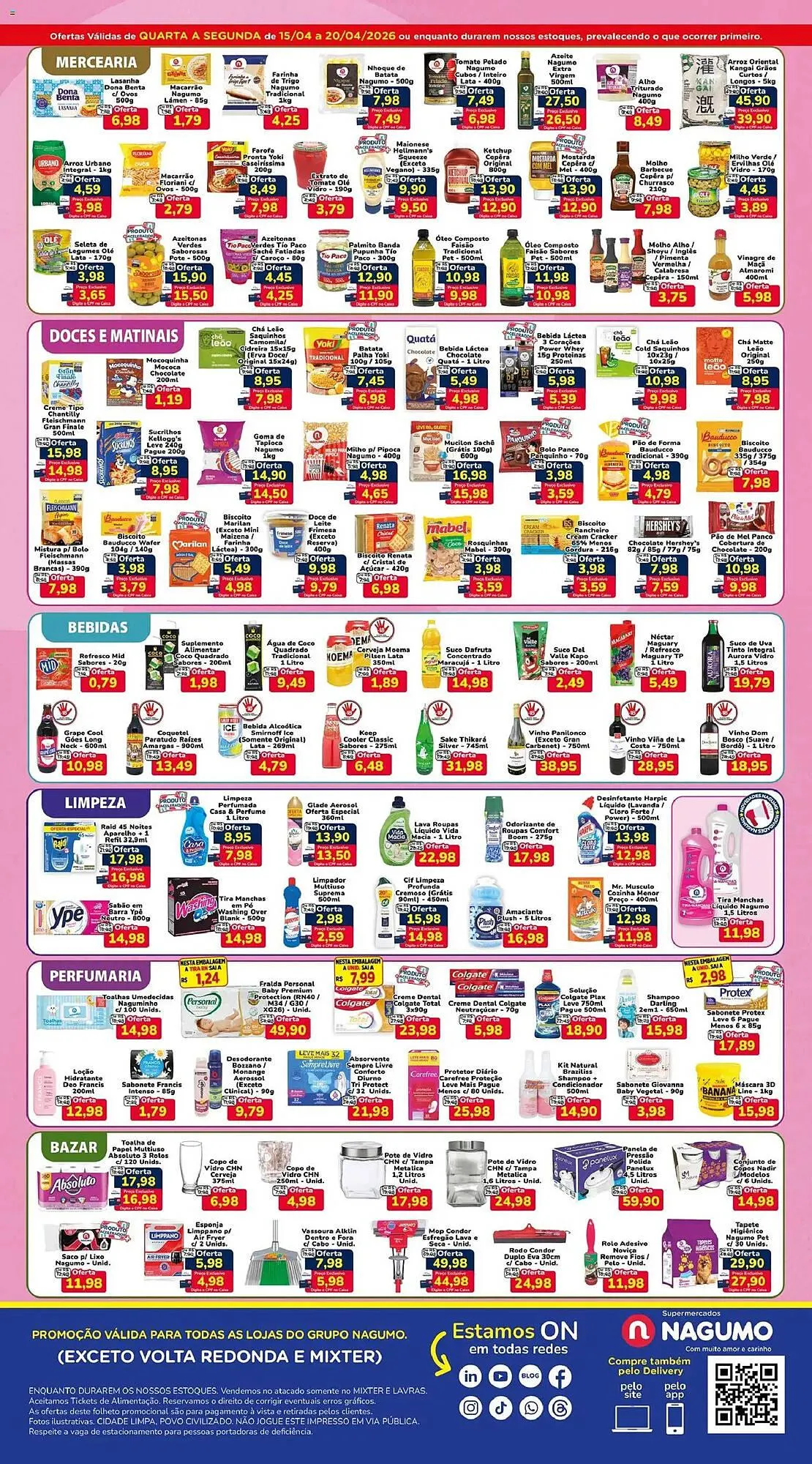 Encarte de Folheto Nagumo 15 de abril até 20 de abril 2026 - Pagina 2