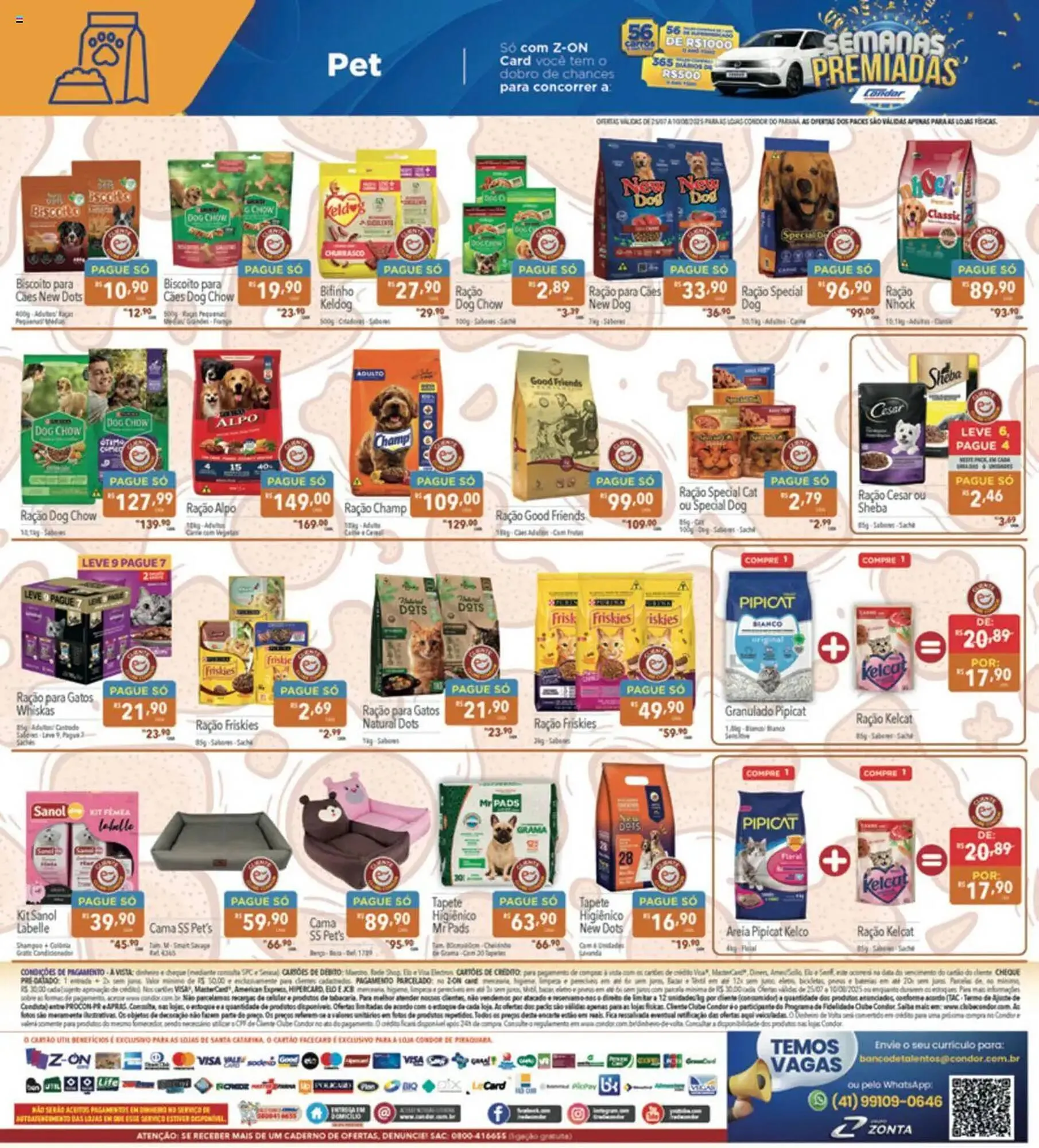 Encarte de Catálogo Supermercados Condor 25 de julho até 12 de agosto 2025 - Pagina 32