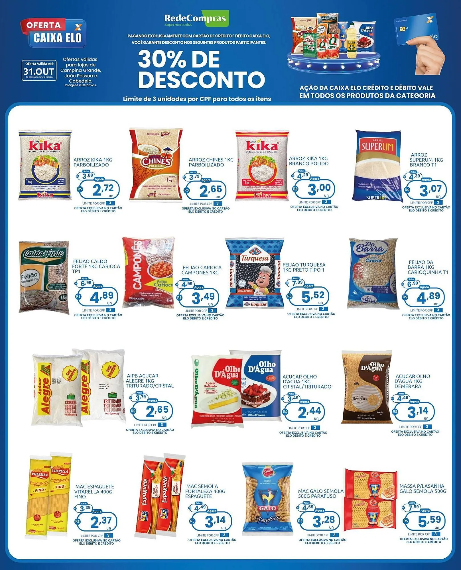 Encarte de Encarte Rede Compras 29 de outubro até 31 de outubro 2025 - Pagina 2